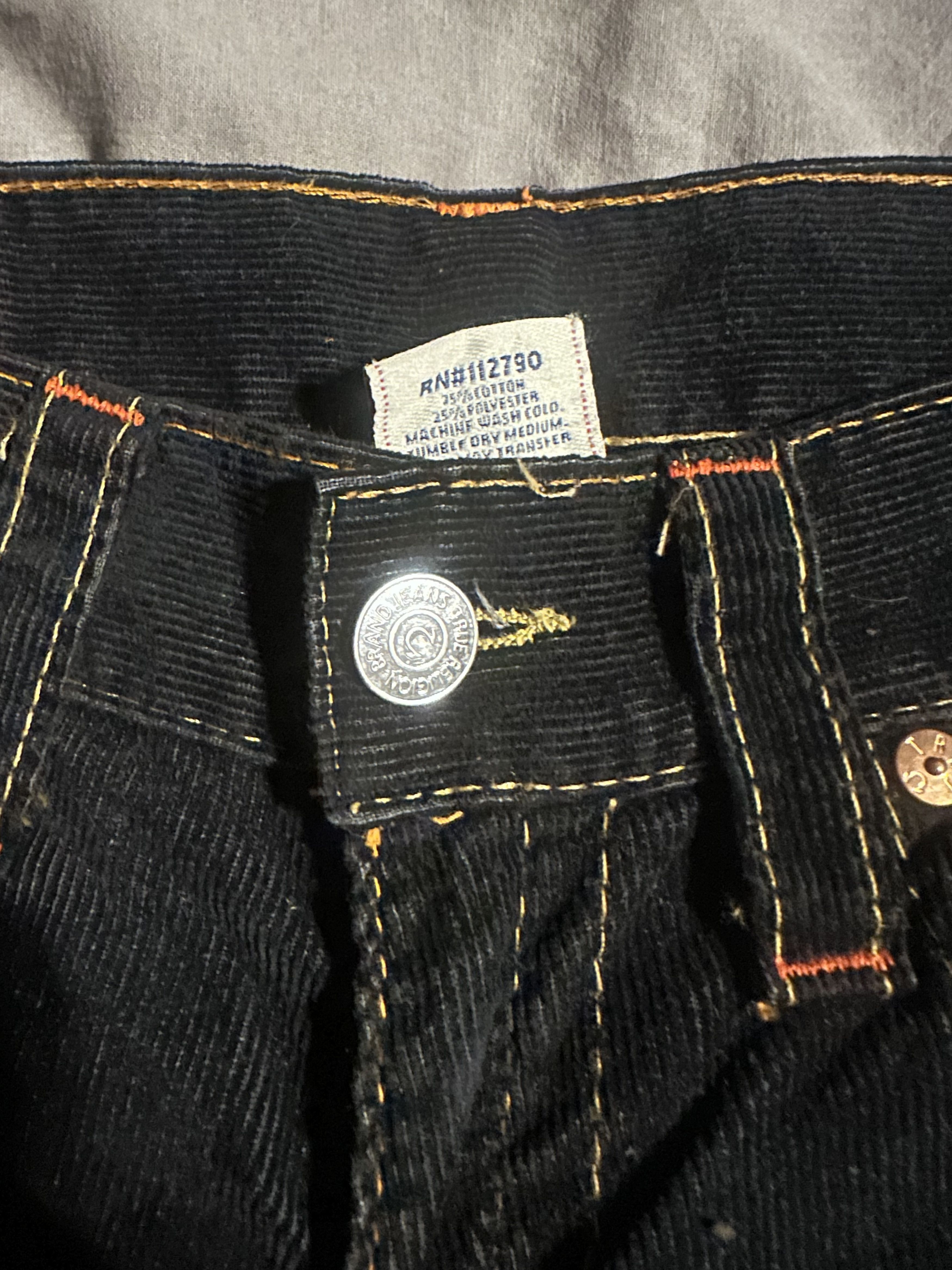 True Religion True Religion World Tour Joey corduroy Bootcut Jeans Size 32" / US 10 / IT 46 - 8 Thumbnail