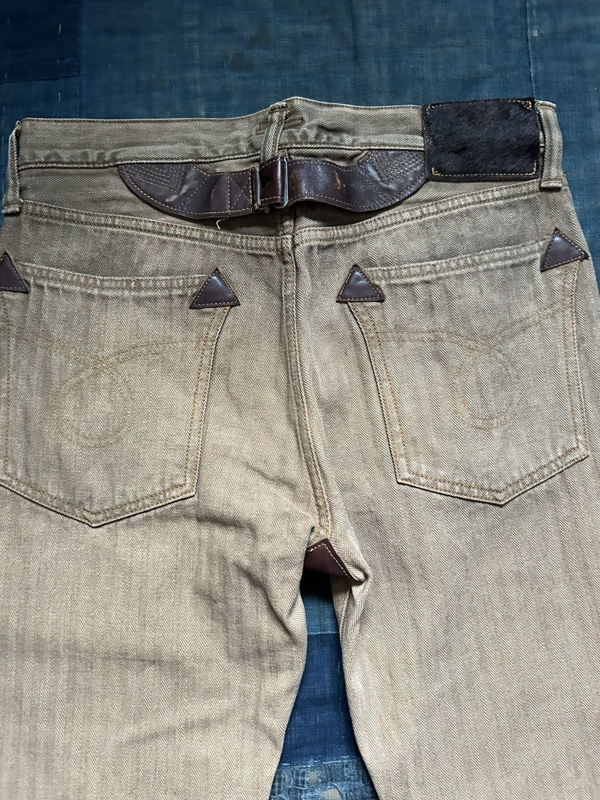 Kapital × Kapital Kountry Kapital Herringbone flare pants Size US 30 / EU 46 - 7 Thumbnail