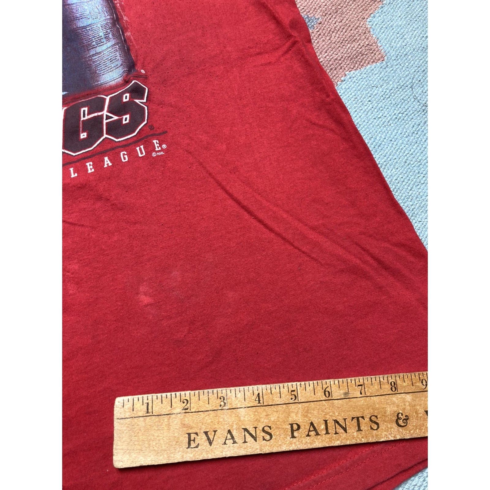 Champion VINTAGE Detroit Red Wings T-Shirt Stanley Cup Champions Back to Back Hockey 2XL Men Red T-Shirt Champions 2XL Size US XXL / EU 58 / 5 - 5 Thumbnail