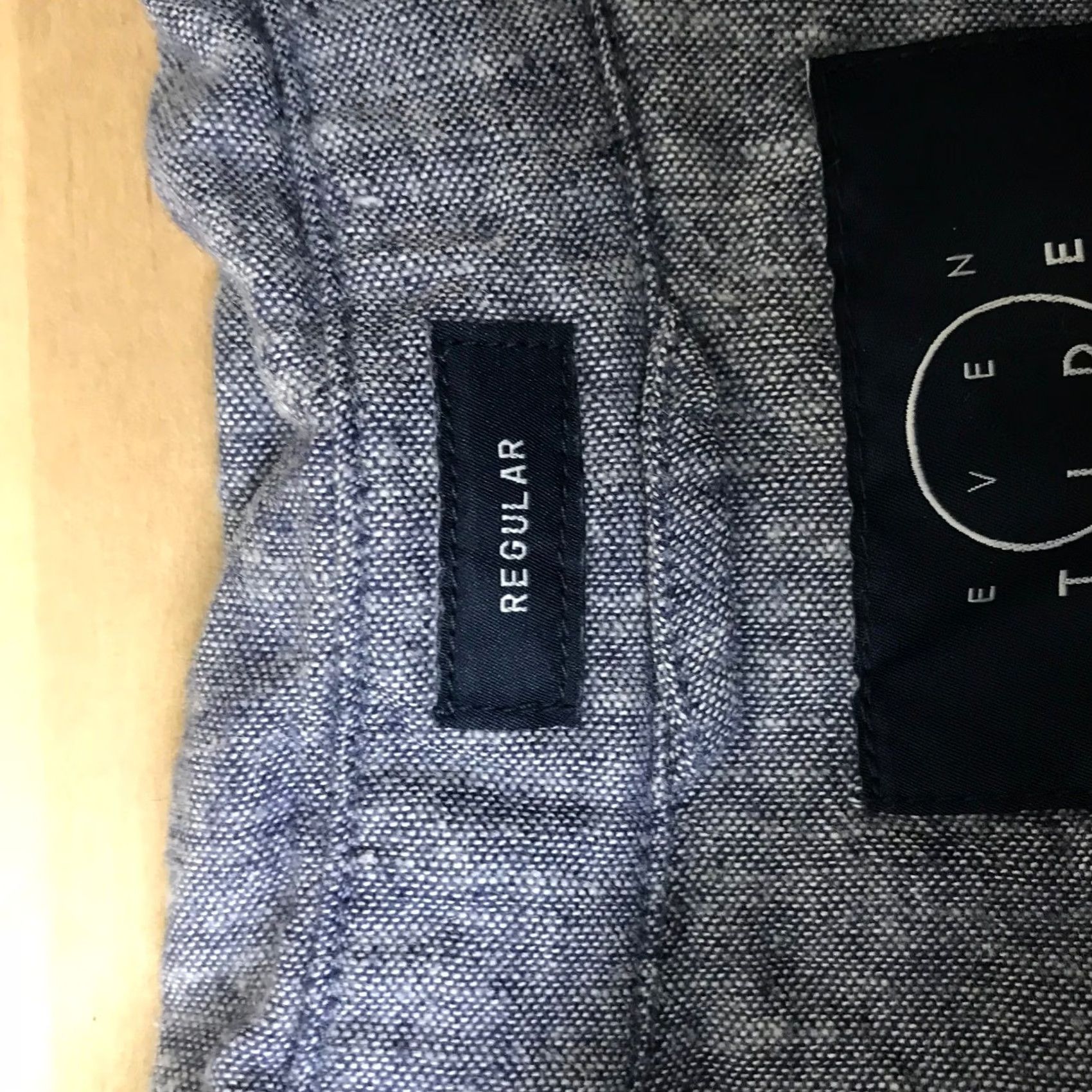 Vintage Eventide Mens Blue Linen Blend Short Sleeve Henley Polo Shirt Regular Fit Big 3X Size US XXL / EU 58 / 5 - 7 Thumbnail