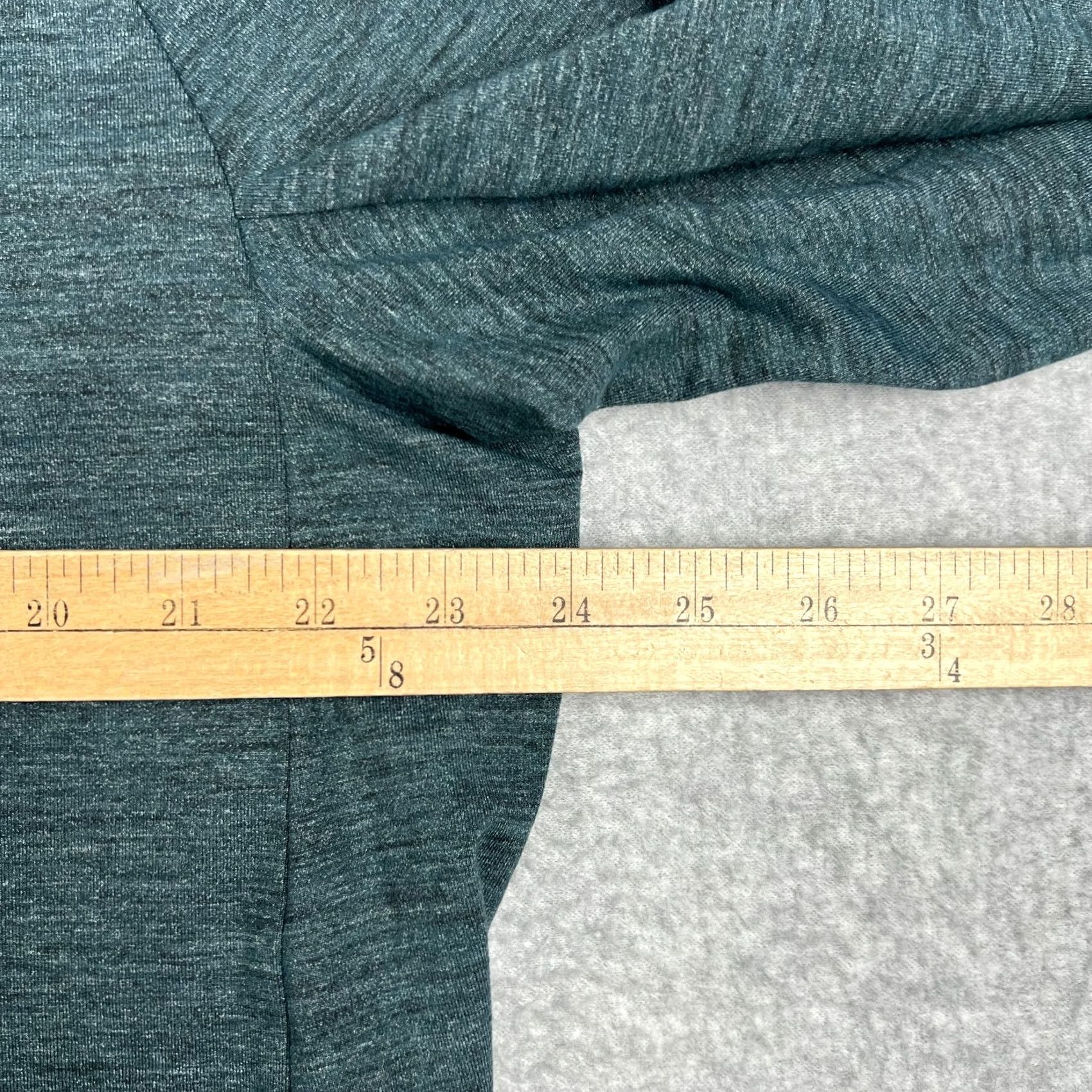 Lululemon Lululemon Surge Warm 2XL Mens Green Zip Pullover Athletic Performance - Vintage-Inspired Size US XXL / EU 58 / 5 - 4 Thumbnail