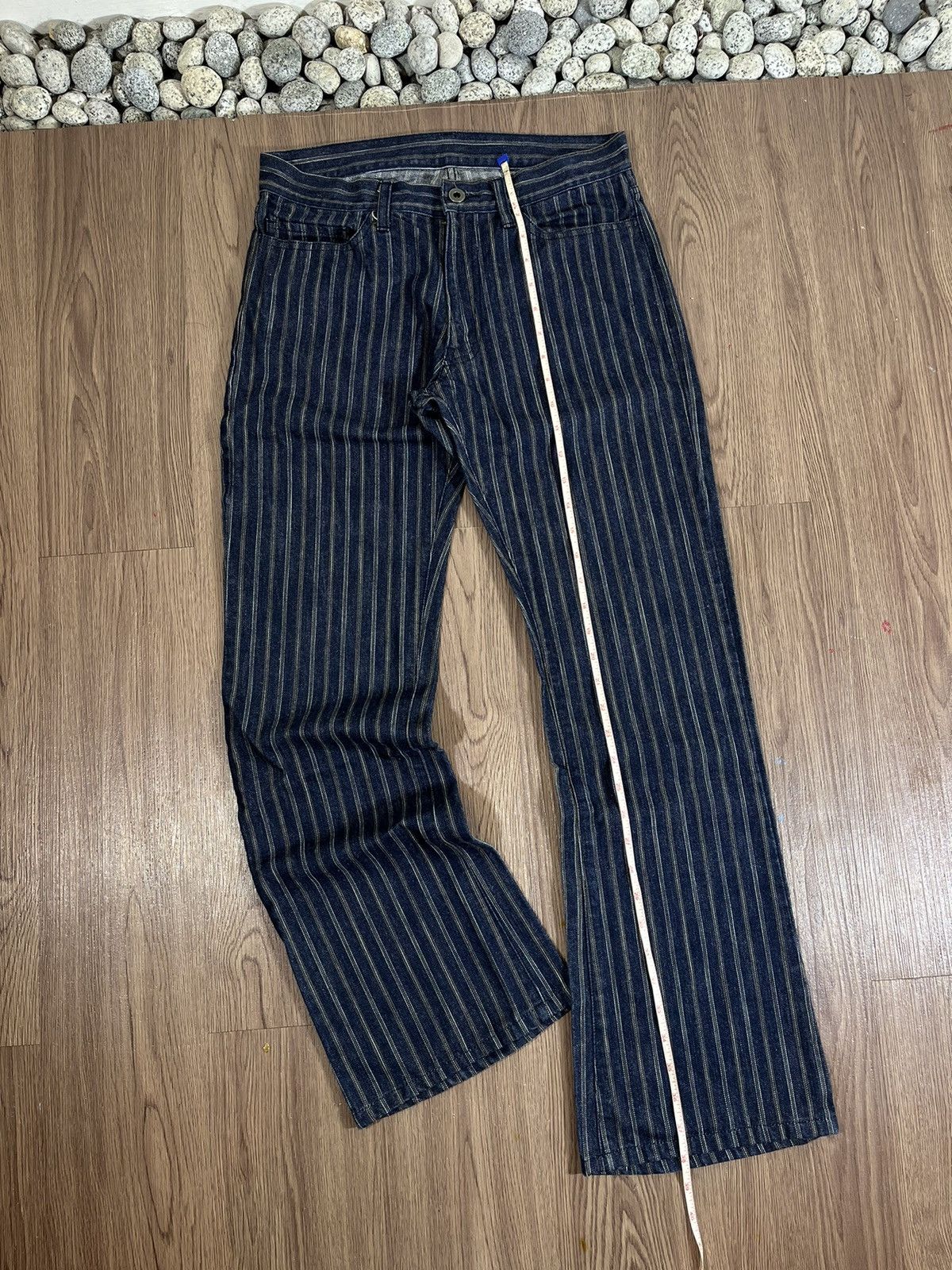 If Six Was Nine Edge Rupert Hickory Flare Denim Size US 30 / EU 46 - 16 Thumbnail