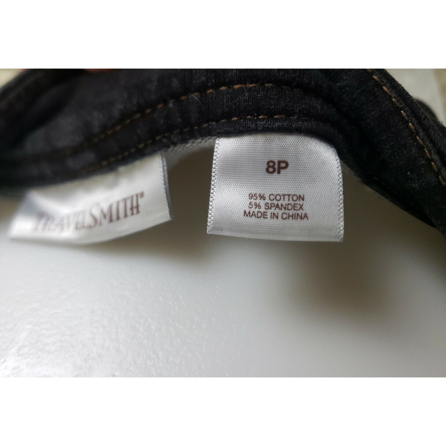 Other TravelSmith Wide Leg Sailor Pants Womens Sz 8 Petite Black B Size 30" / US 8 / IT 44 - 12 Thumbnail