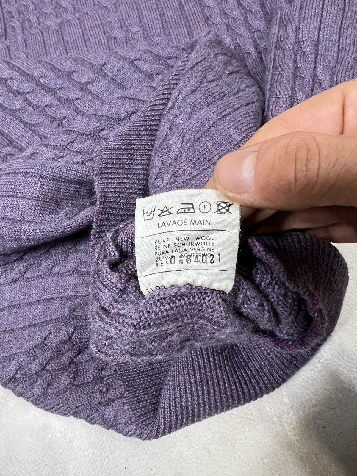 Lacoste Vintage Y2k Lacoste Lana Wool Knit Sweater Size US XL / EU 56 / 4 - 7 Thumbnail