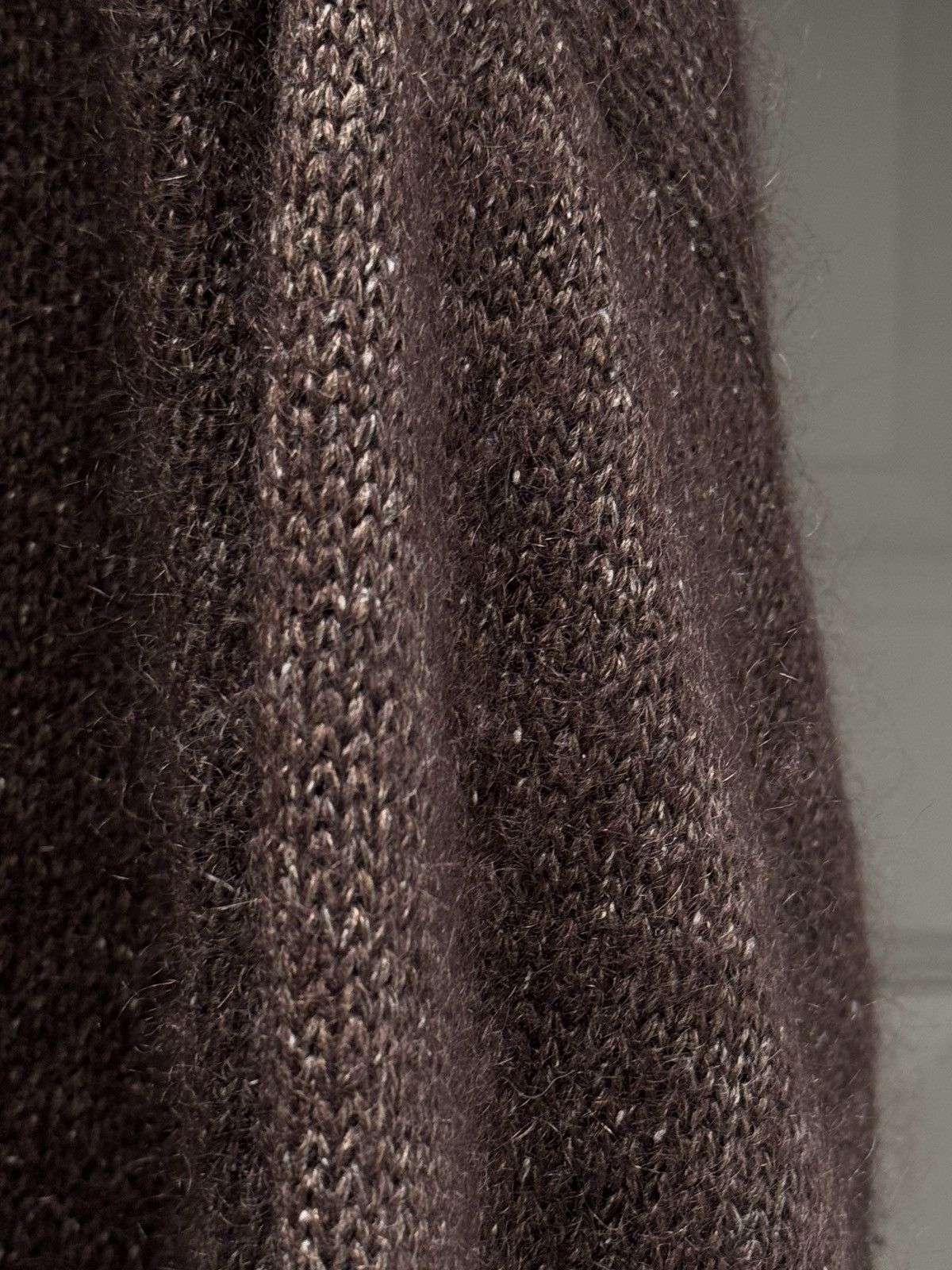 The Row The Row Brown Howser Cardigan in Silk and Mohair size Large Size US L / EU 52-54 / 3 - 8 Thumbnail