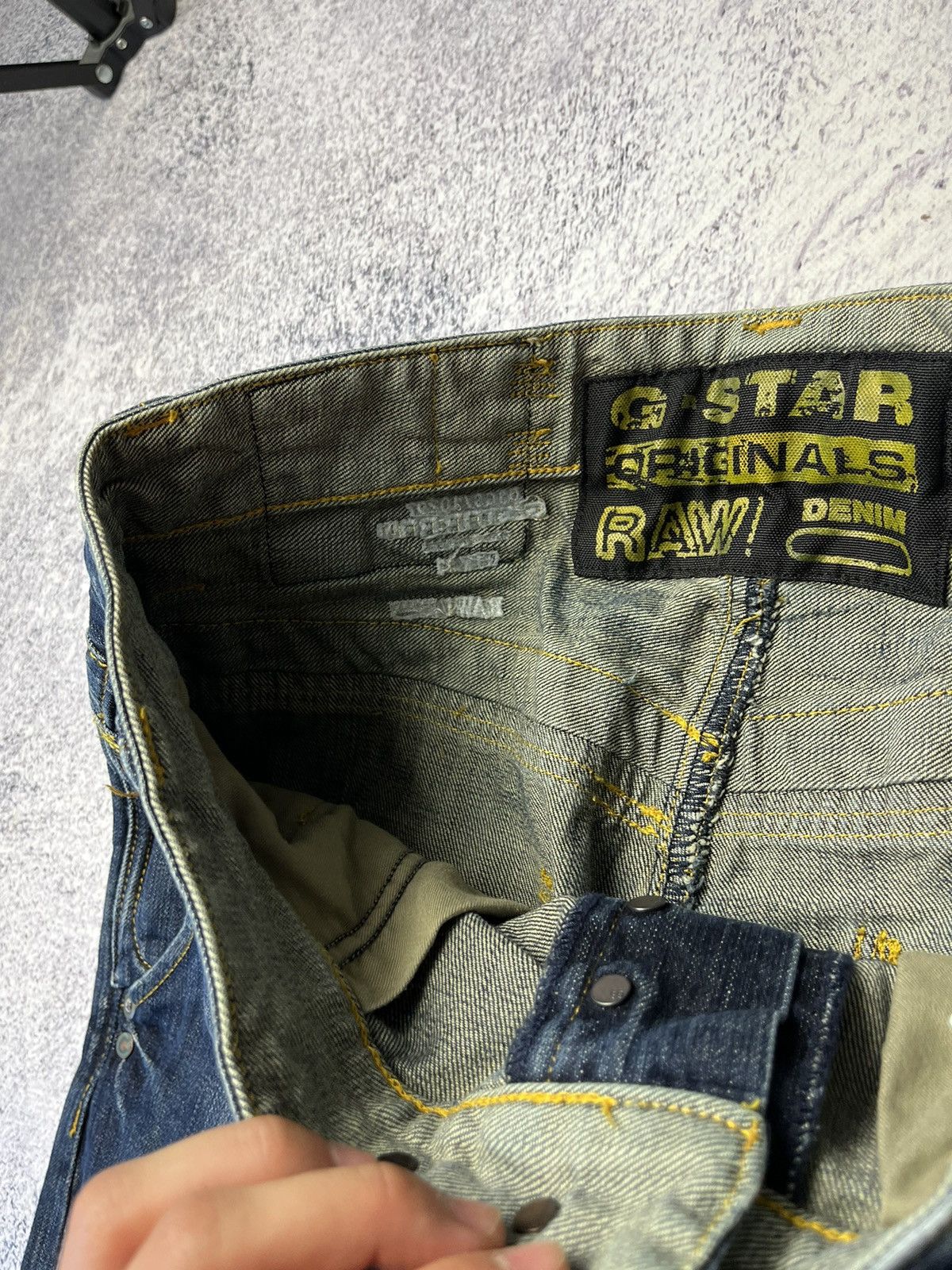G-Star Vintage G Star Raw Denim Streetwear Jeans Japanese Y2K 32 Size US 32 / EU 48 - 16 Thumbnail