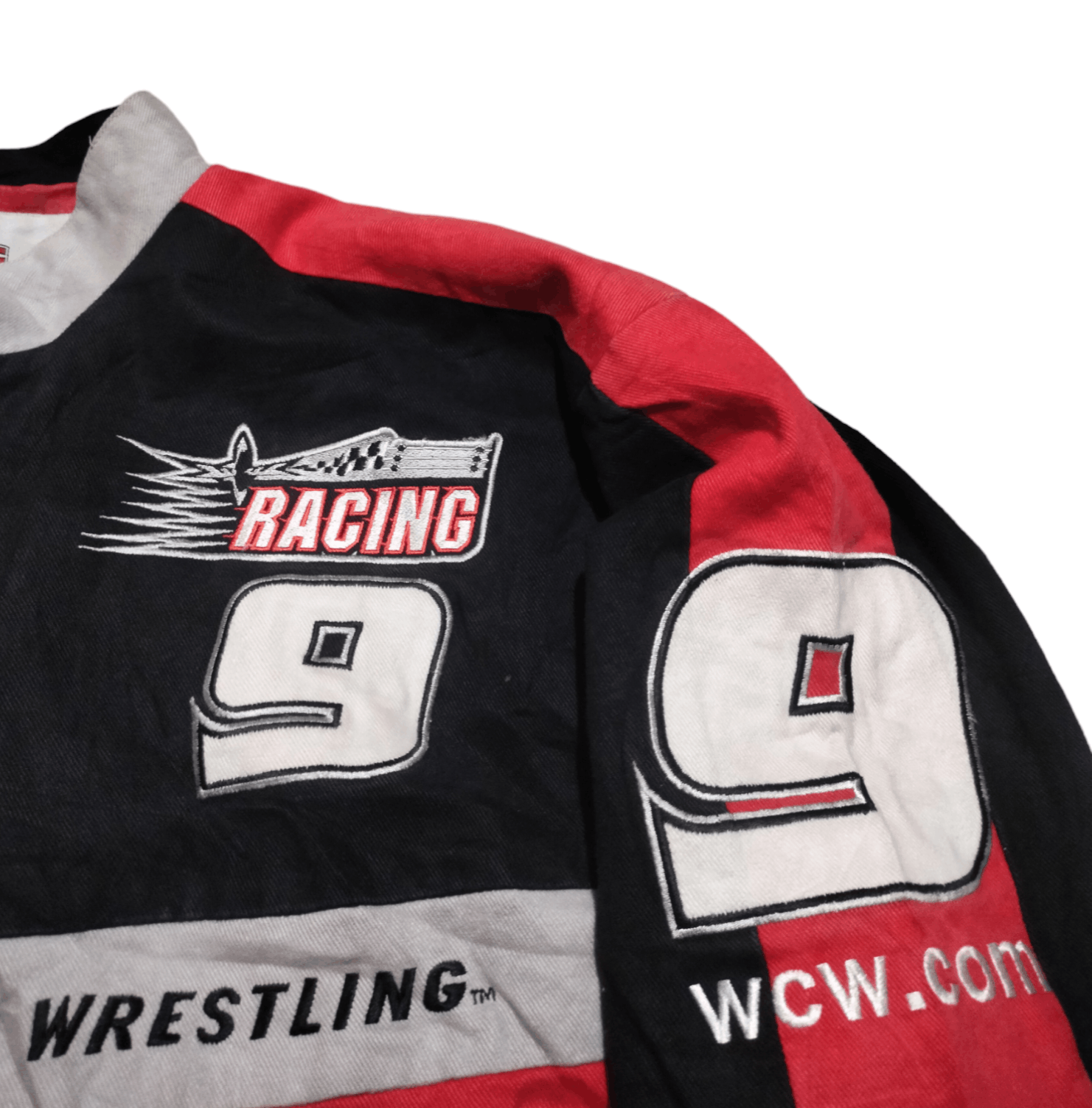 NASCAR RARE🔥 Vintage WCW Nascar Jacket Size US M / EU 48-50 / 2 - 5 Thumbnail