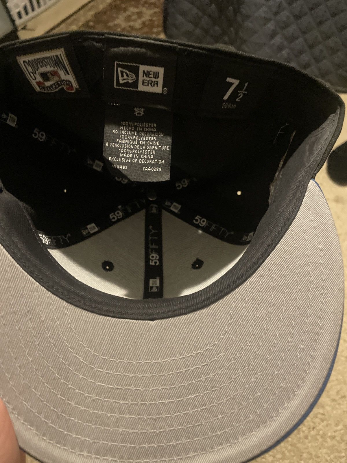 New Era Washington nationals hat 7 1/2 Size ONE SIZE - 4 Thumbnail