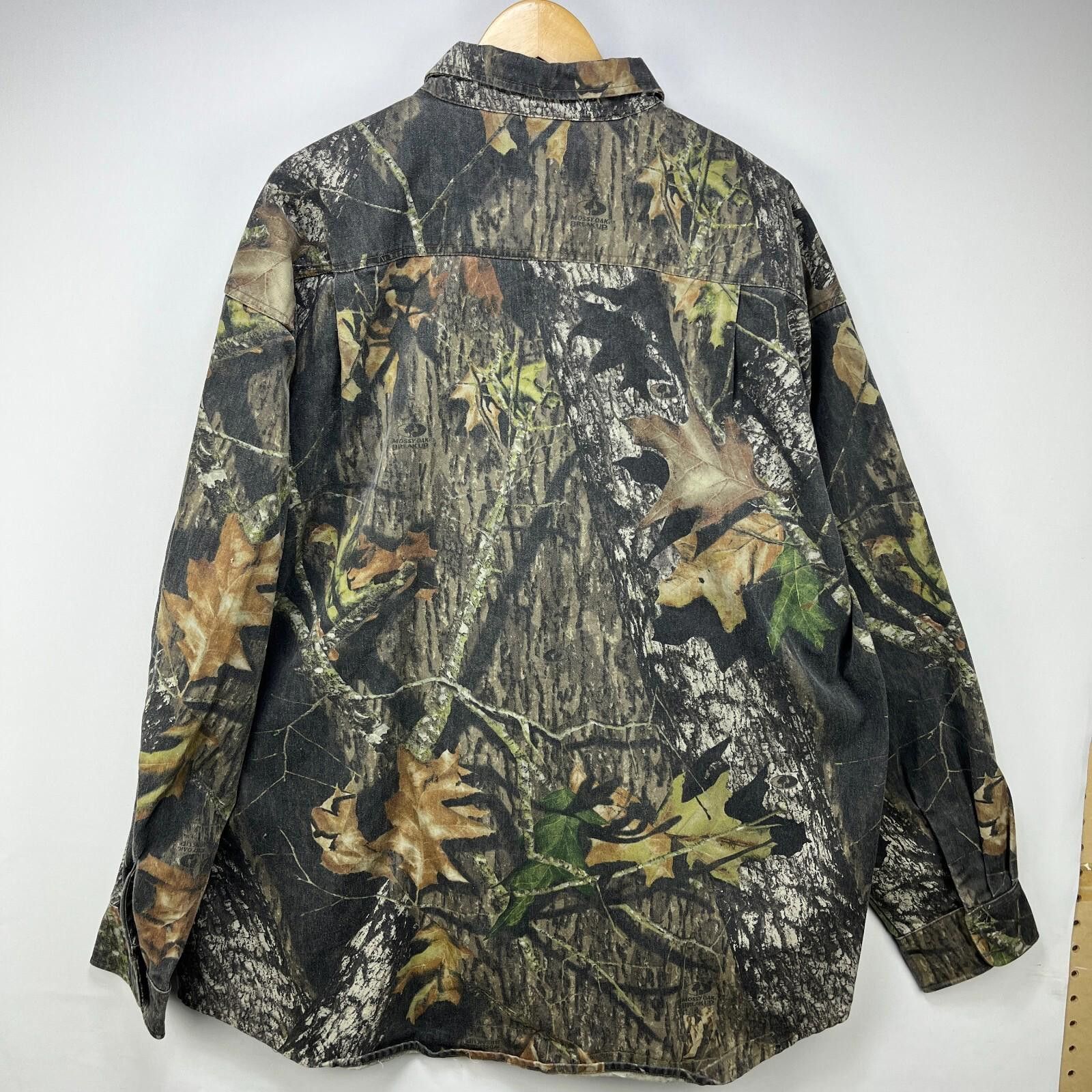Realtree Vintage Realtree Camo Jersey Button-Up Long Sleeve Shirt 2XL Size US XXL / EU 58 / 5 - 8 Thumbnail