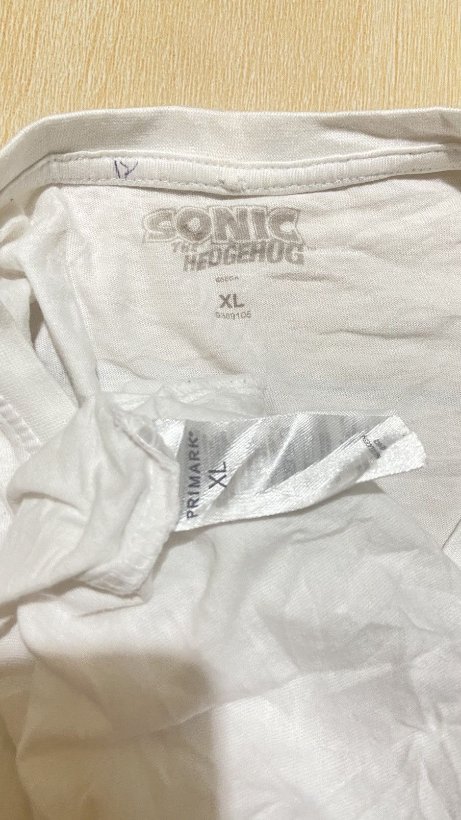 Primark Vintage 8Bit Sonic The Hedgehog Tee Size US XL / EU 56 / 4 - 4 Thumbnail