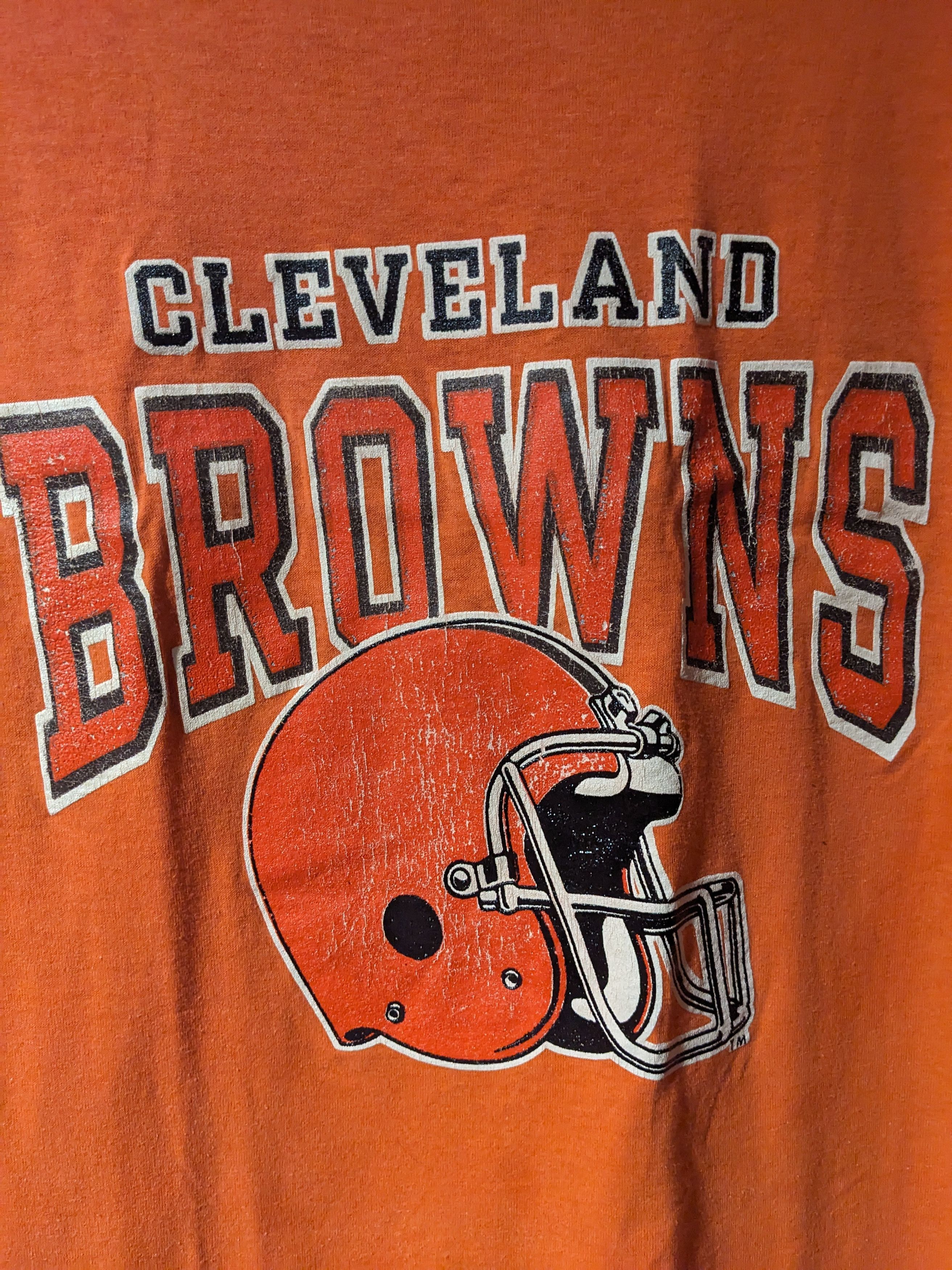Champion Vintage 80s Cleveland Browns NFL Football Champion T-Shirt Size US L / EU 52-54 / 3 - 2 Thumbnail