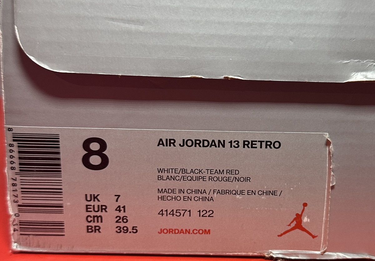 Jordan Brand Size 8 - Jordan 13 Retro Chicago Size US 8 / EU 41 - 8 Thumbnail