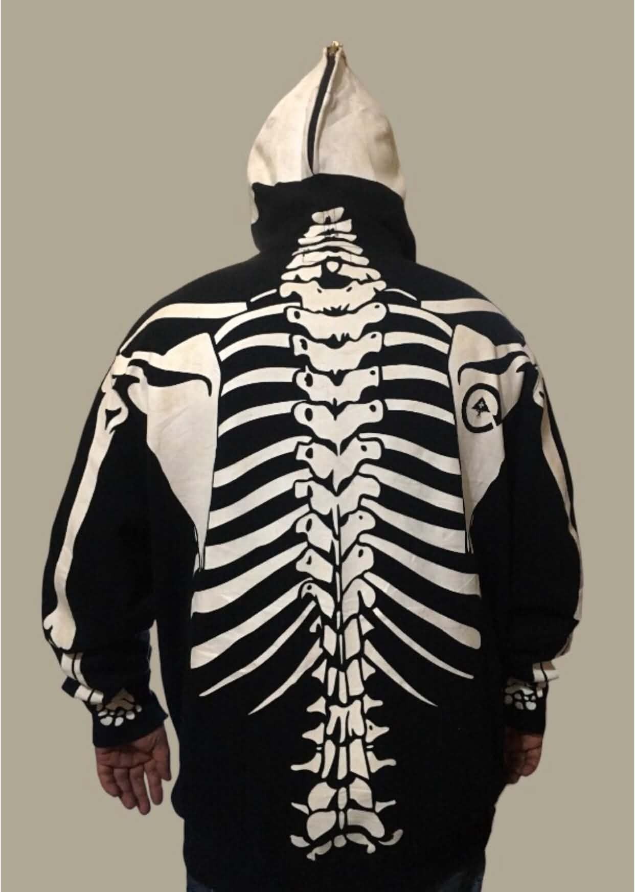 LRG LRG Dead Serious Skeleton Hoodie Jacket “Kanye West” Size US XL / EU 56 / 4 - 2 Thumbnail