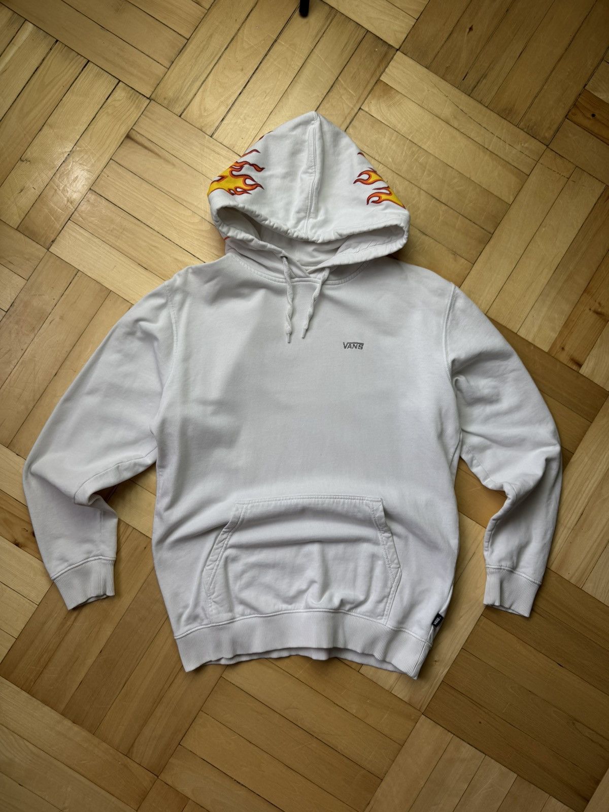 Thrasher Official Vans Off The Wall x Thrasher Magazine Hoodie White Size US S / EU 44-46 / 1 - 3 Thumbnail