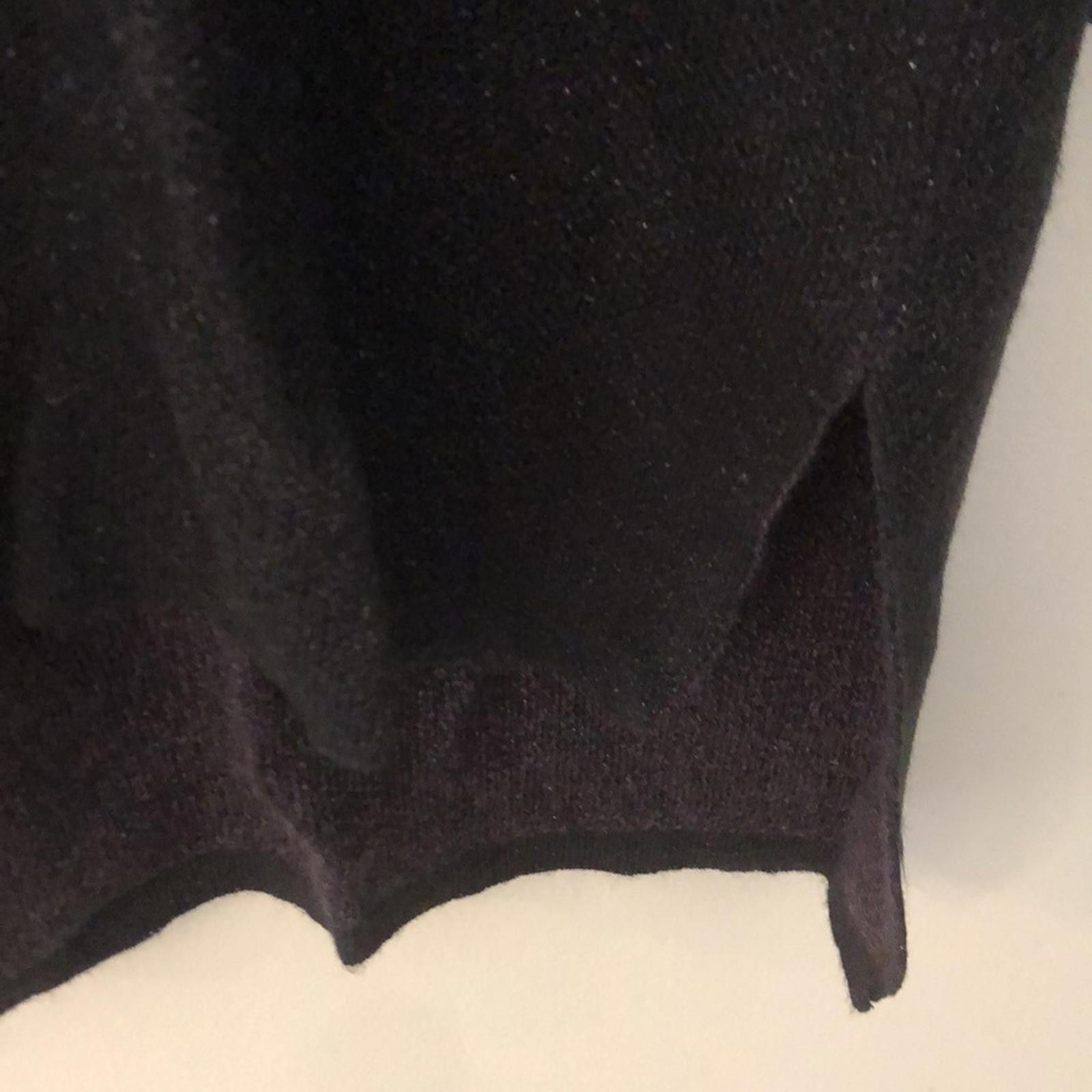 Apt. 9 Apt. 9 Dark Purple black metallic midi Sweater dress SZ LG Size US L / EU 52-54 / 3 - 4 Thumbnail