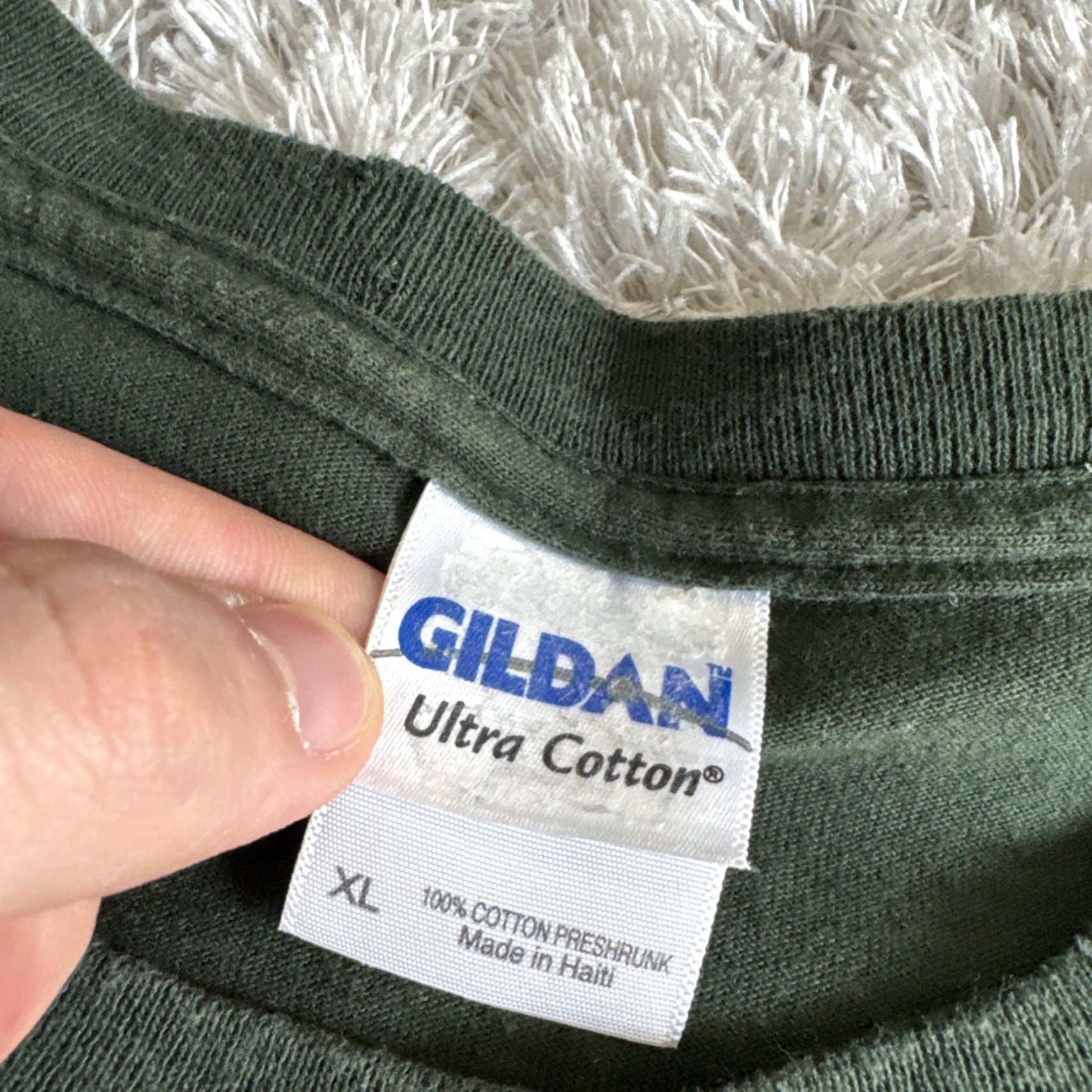 Gildan VINTAGE Michigan State Florida Gildan Short Sleeve T-Shirt Green XL Men Football Shirt Size US XL / EU 56 / 4 - 5 Thumbnail