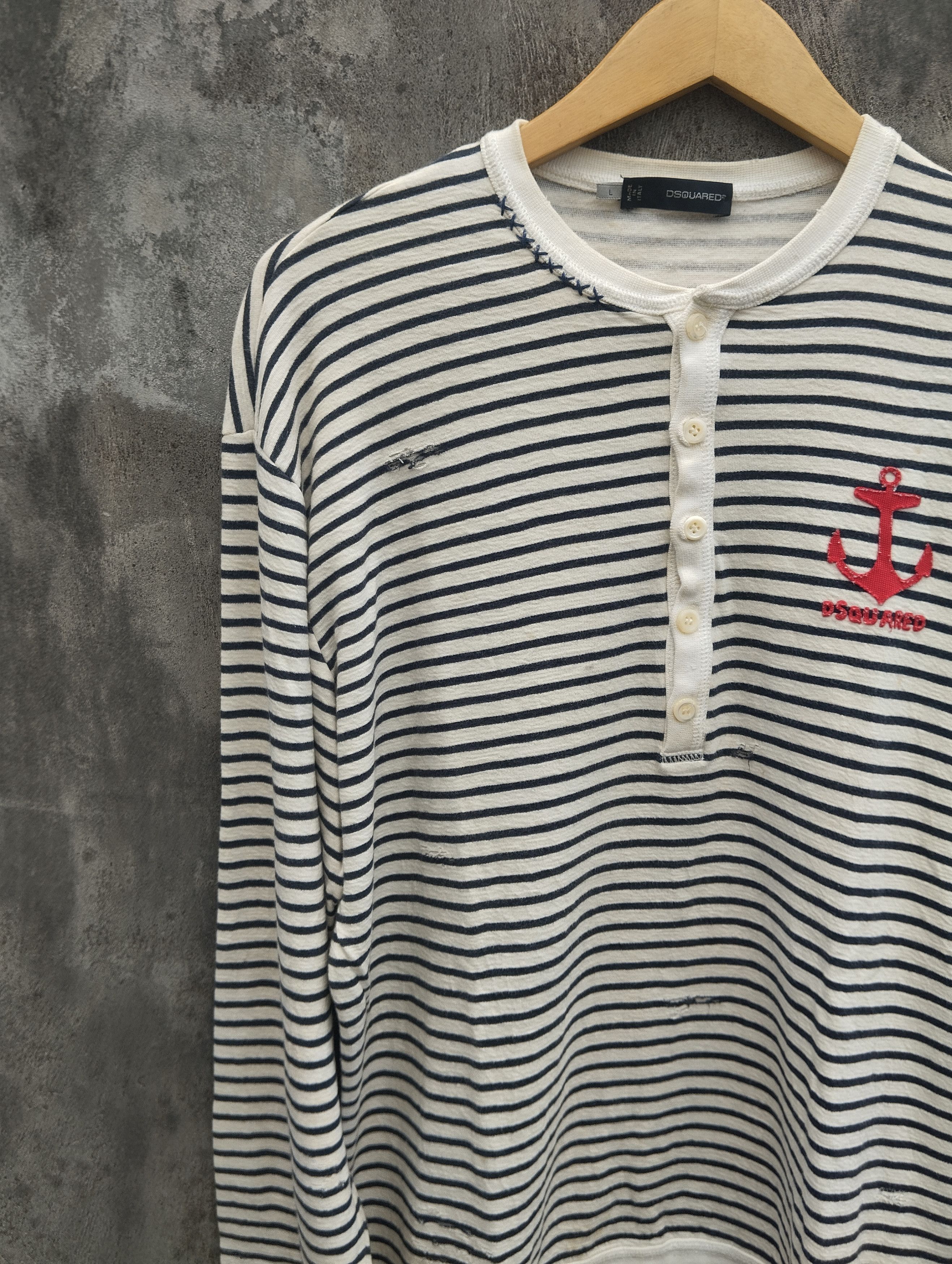 Dsquared2 × Japanese Brand Dsquared2 long Sleeve ifsixwasnine Size US L / EU 52-54 / 3 - 3 Thumbnail