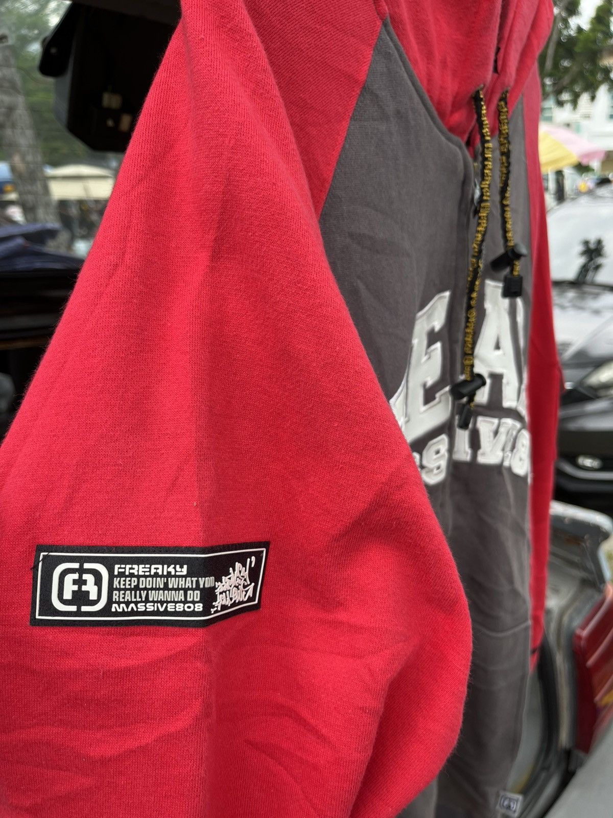 Affliction Vintage Y2K 2000s Massive Freaky Baggy Heavy Weight Hoodie Size US XL / EU 56 / 4 - 4 Thumbnail
