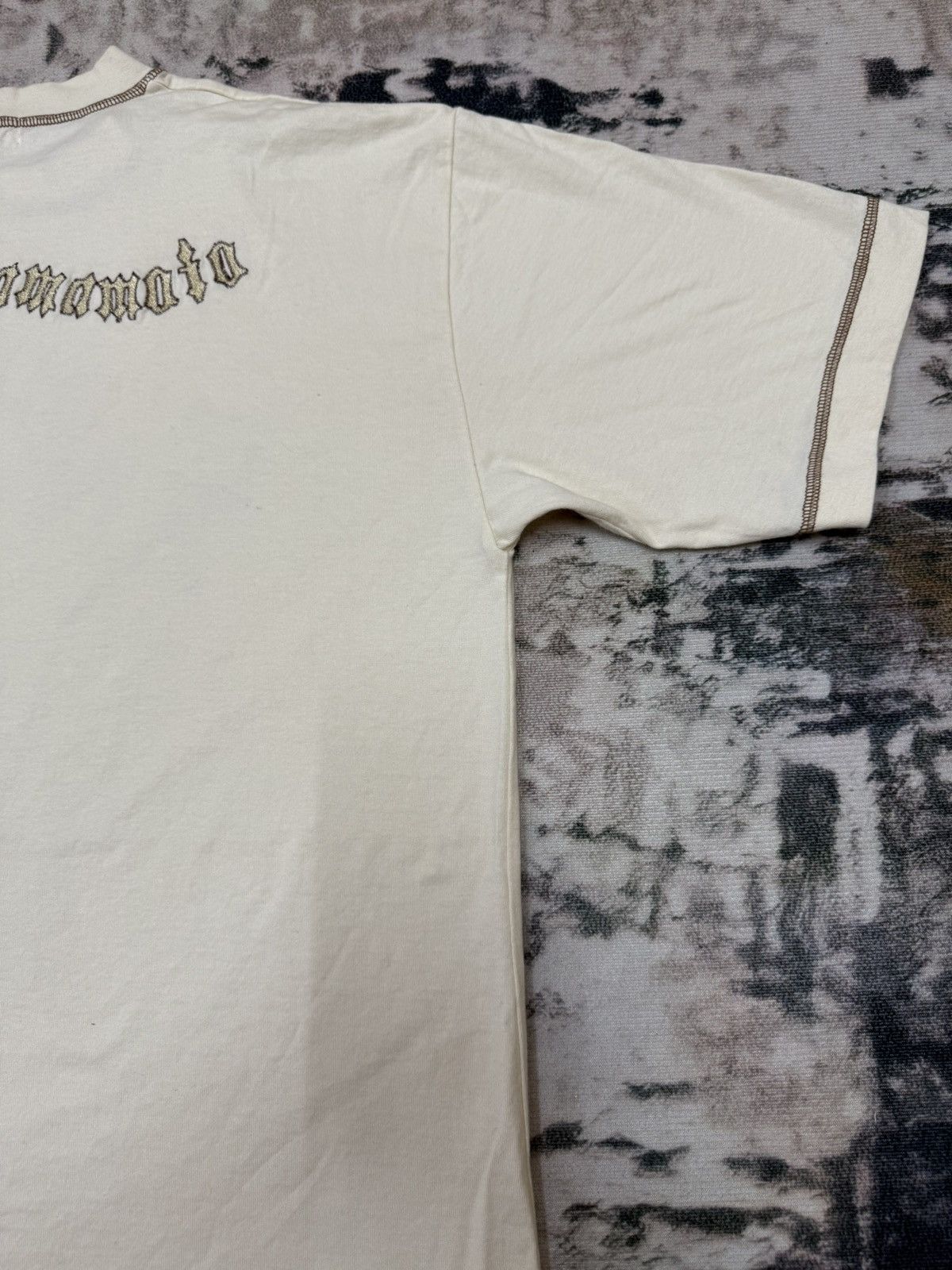 Japanese Brand Kansai o2 KANSAI YAMAMOTO embroidered logo Tshirt Size US L / EU 52-54 / 3 - 13 Thumbnail
