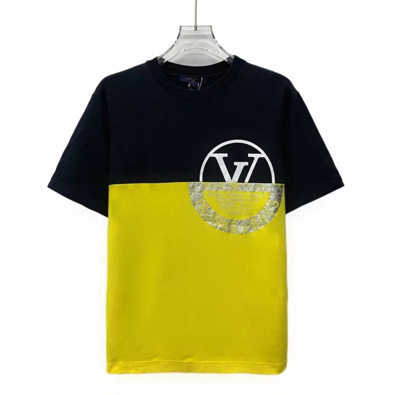 Louis Vuitton louis vuitton color block logo t-shirt-dmc Size US S / EU 44-46 / 1 - 1 Thumbnail
