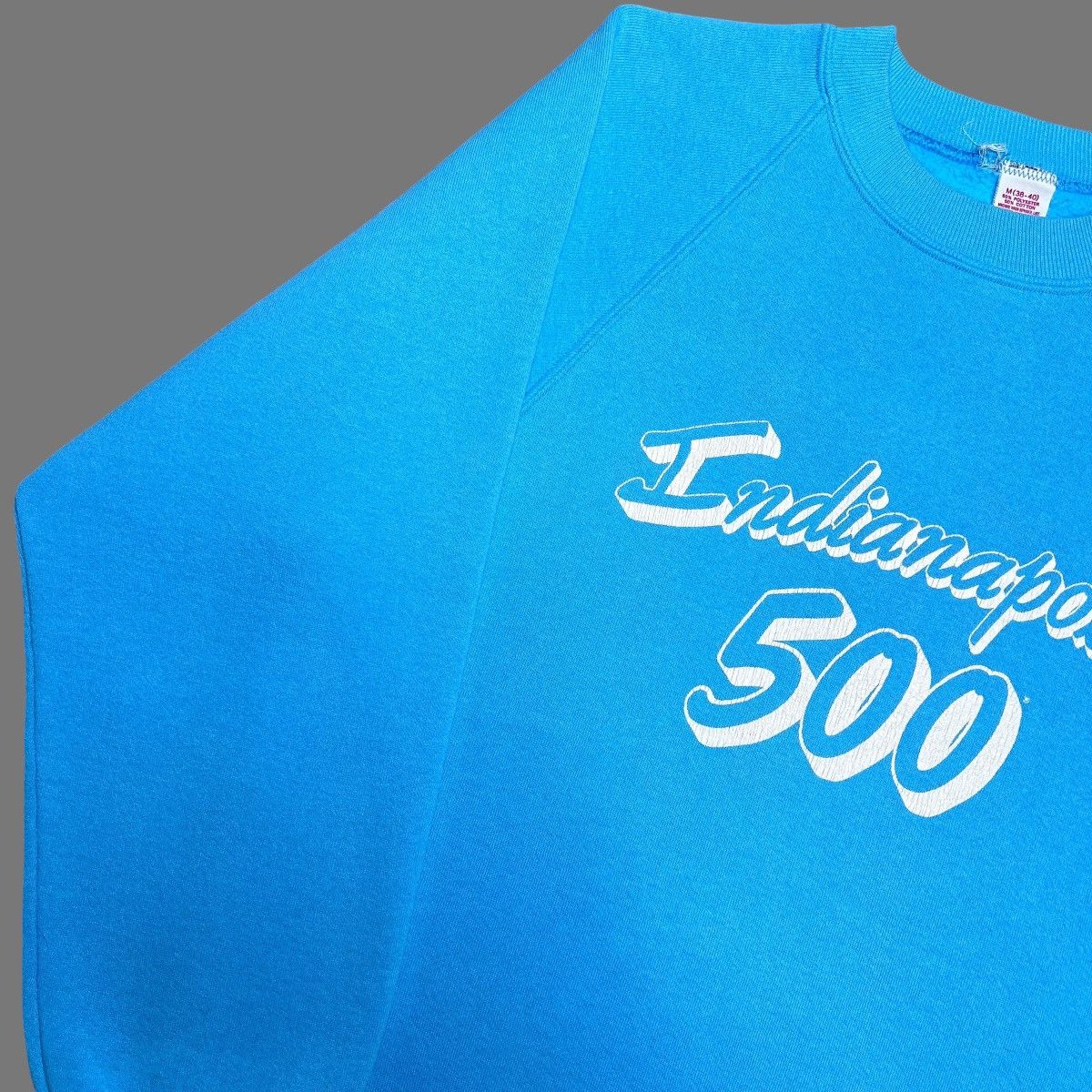 Vintage Vintage 1980s Indianapolis 500 Race Blue Pullover Sweatshirt Size US M / EU 48-50 / 2 - 12 Thumbnail