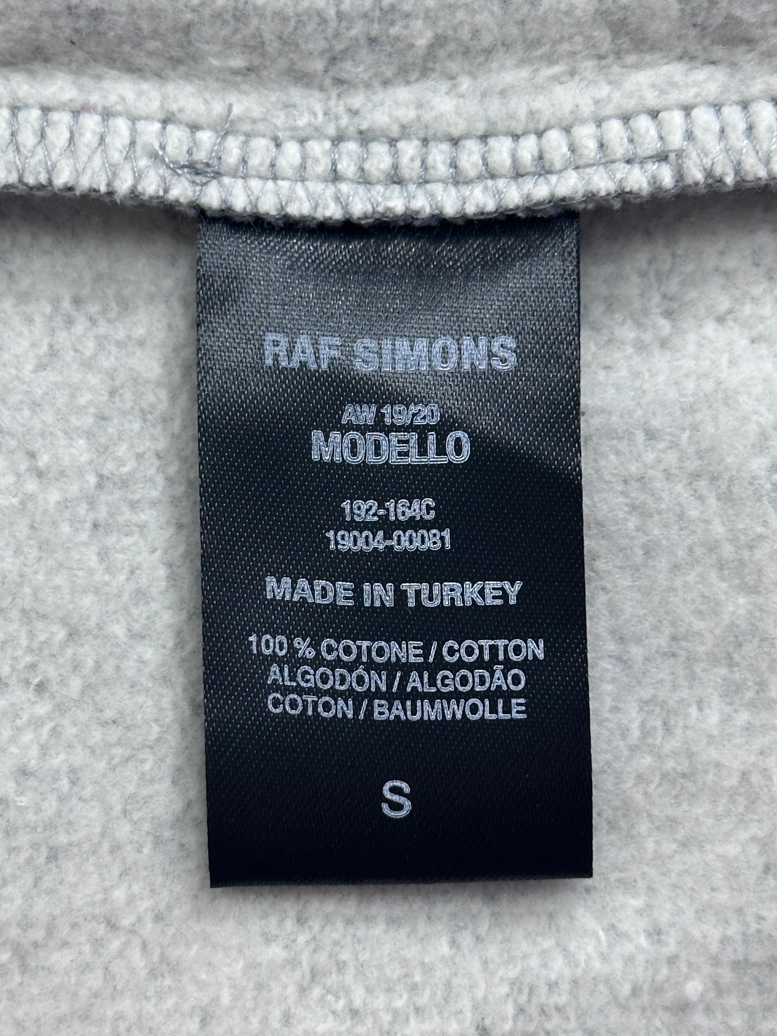 Raf Simons CC000013 Raf Simons Hoodie in Gray Size US S / EU 44-46 / 1 - 3 Thumbnail