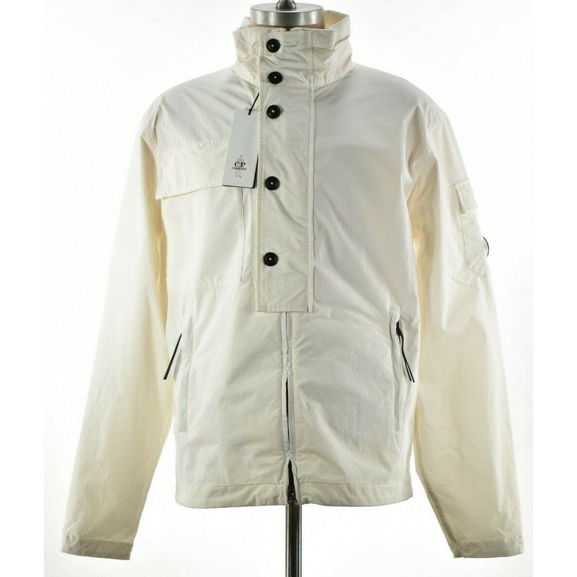 C.P. Company C.P. Company Jacket Size M US In White Polyamide Size US M / EU 48-50 / 2 - 1 Thumbnail