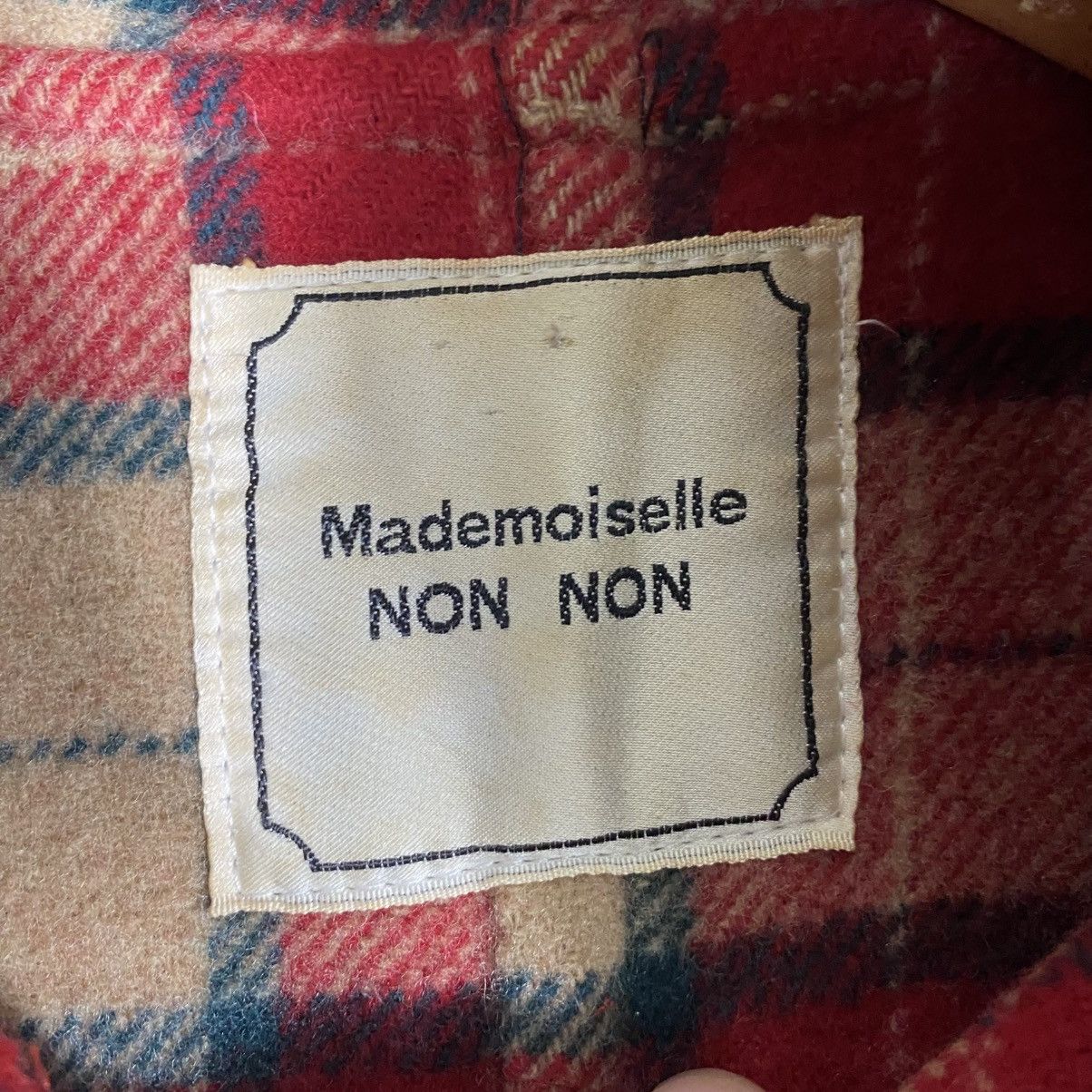 Mademoiselle Non Non Vintage Mademoiselle Non Non Hoodie Duffler Coat Size US L / EU 52-54 / 3 - 8 Thumbnail