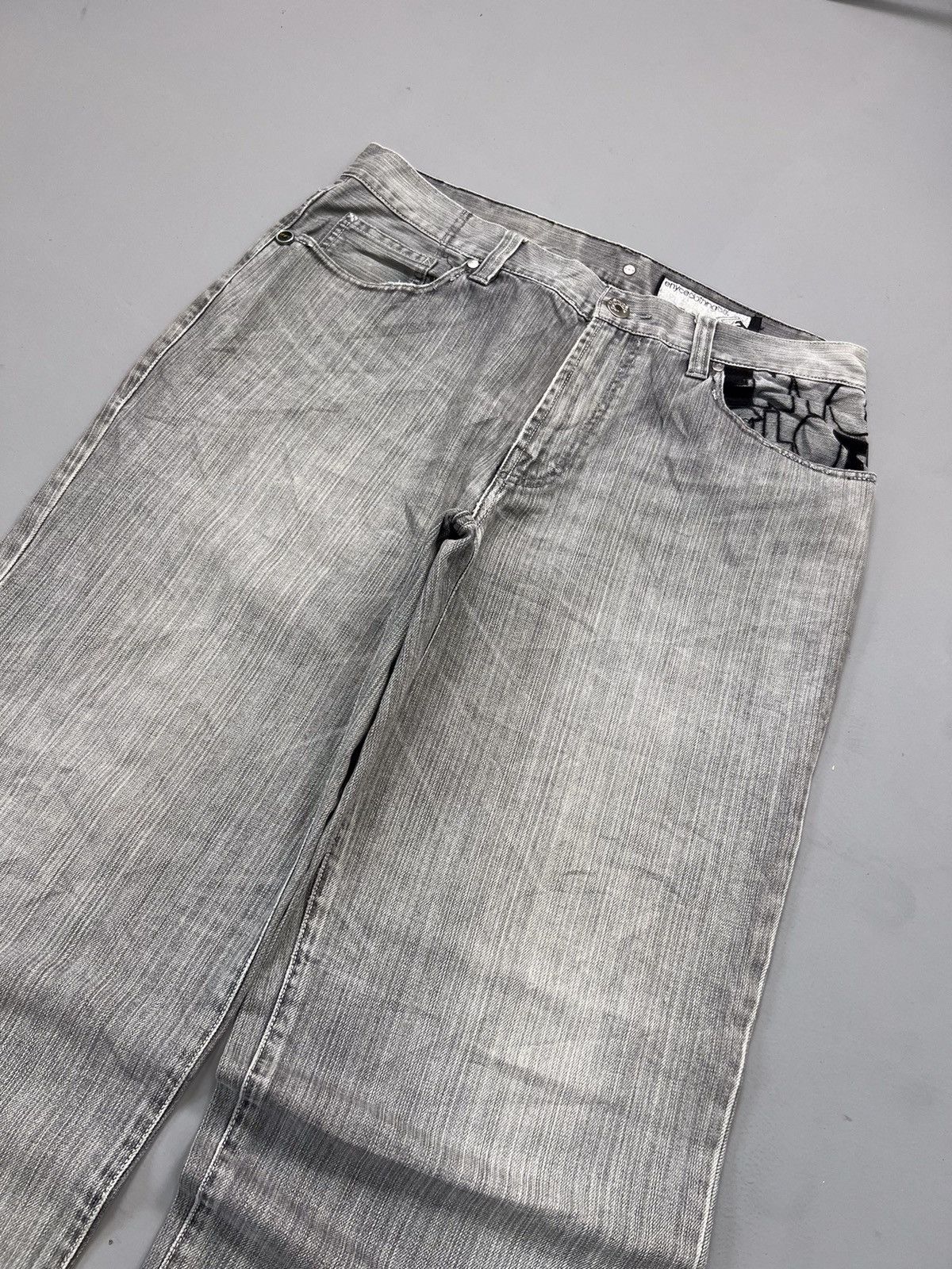 Other Vintage enyce embroidered baggy fit denim Size US 36 / EU 52 - 5 Thumbnail