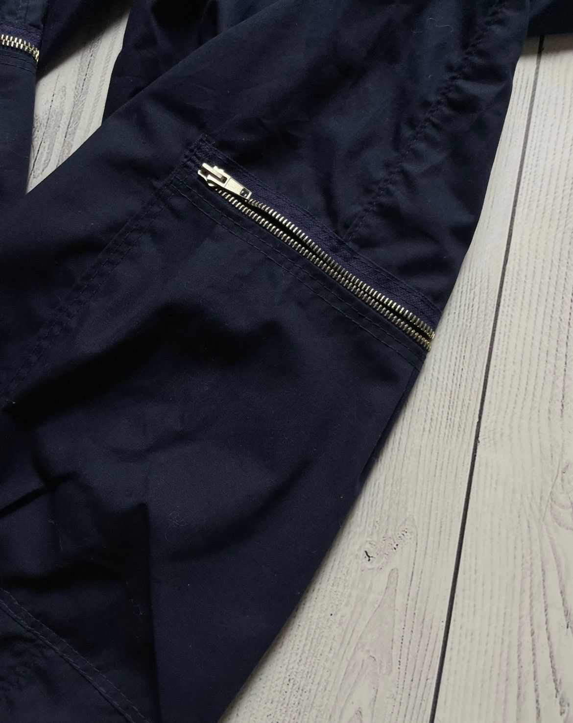 Vintage Vintage Overall Gresshoppa size L multi pocket rare zip Size US 34 / EU 50 - 9 Thumbnail