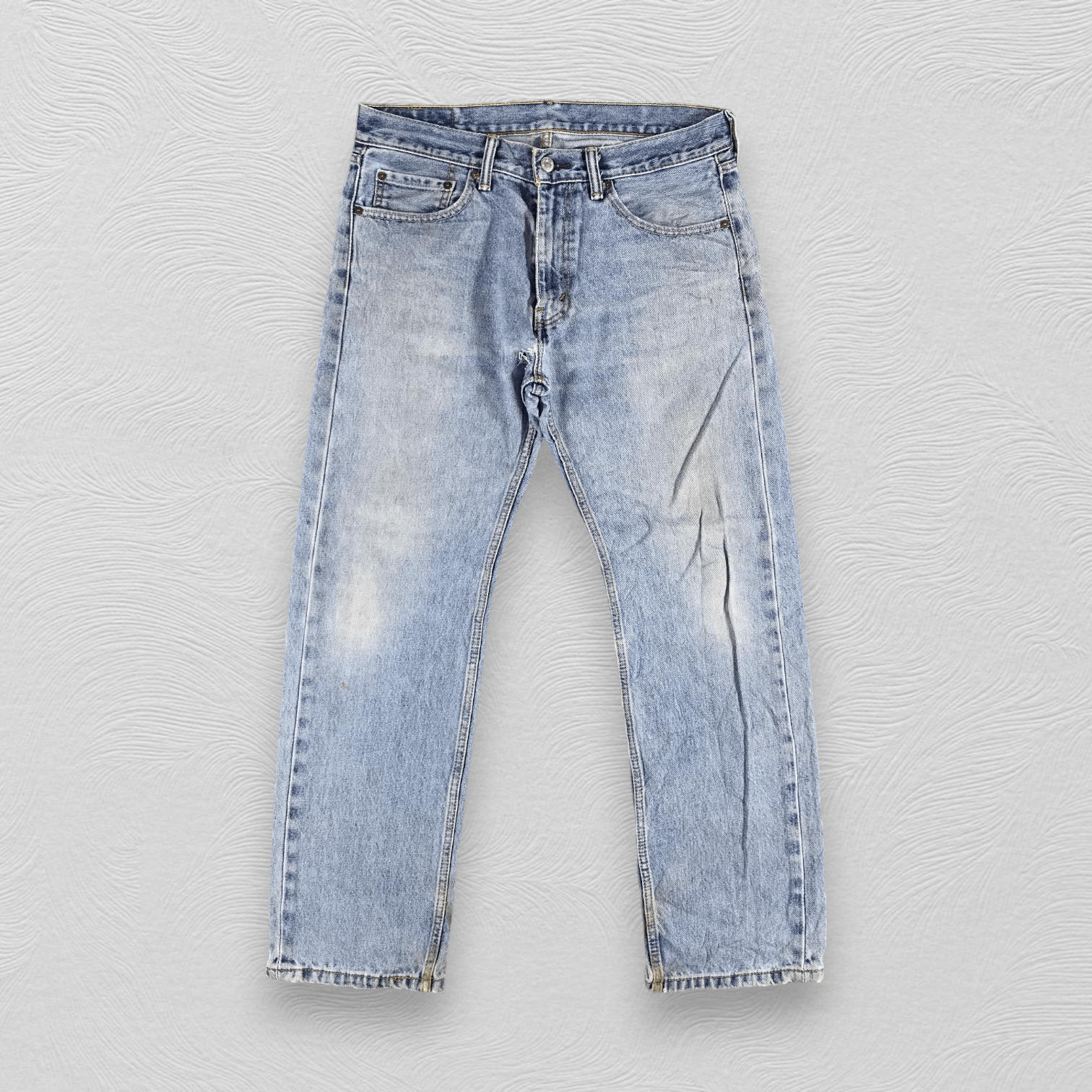 Levi's Vintage Levi's 505 Jeans Faded Blue Denim KJ838 Size US 33 - 1 Thumbnail