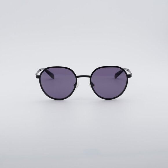 Guess Guess GU00207 02Y Sunglasses Black Round Frame, Violet Lense Size ONE SIZE - 3 Thumbnail