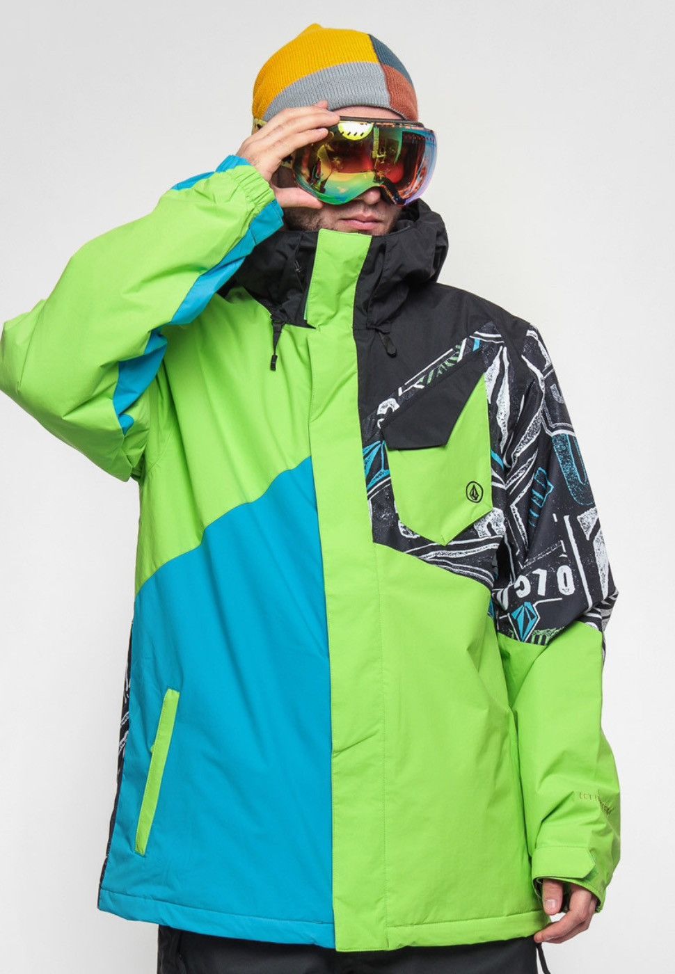 Volcom Volcom Snowboard Multicolour Jacket Size US XL / EU 56 / 4 - 1 Thumbnail