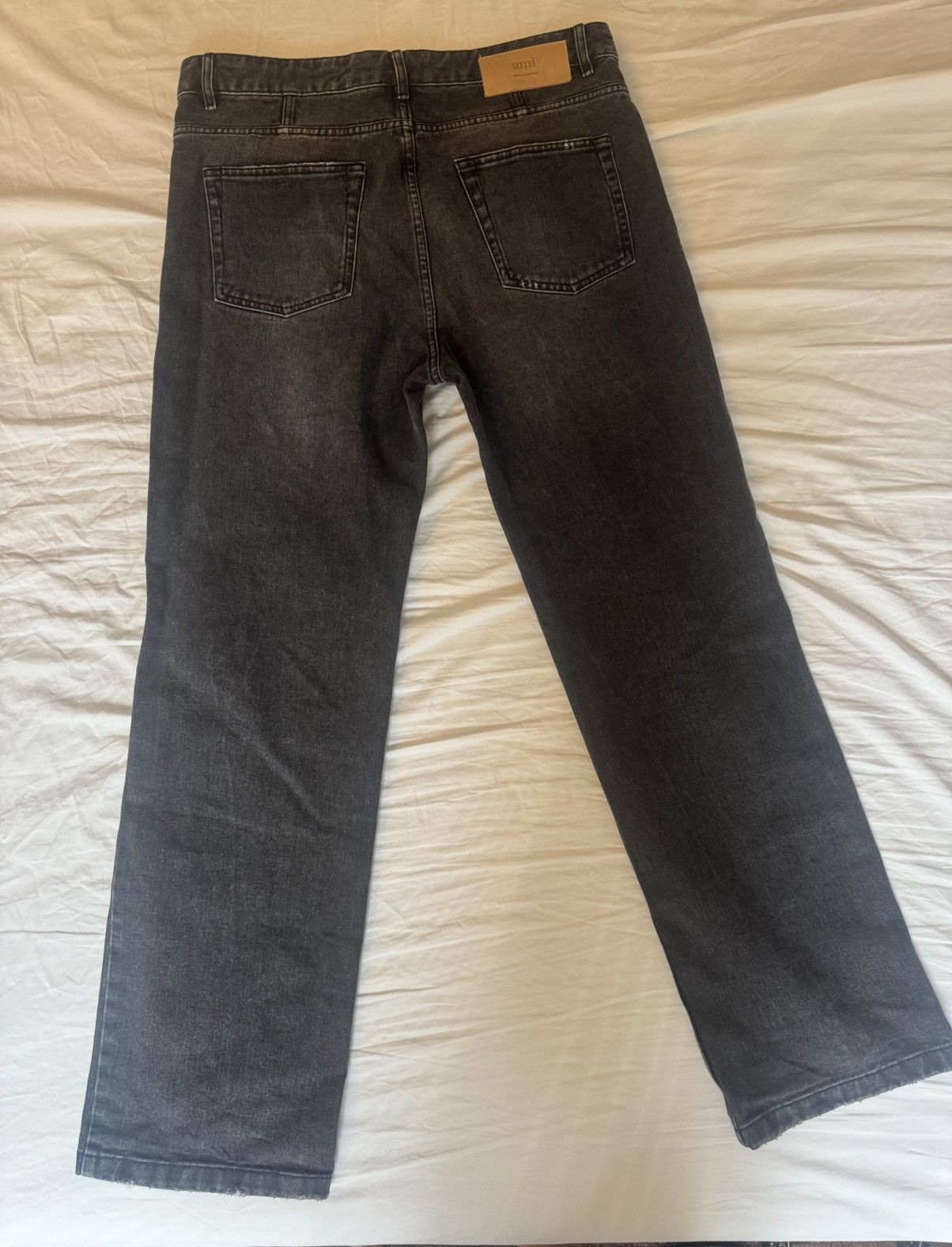 AMI Ami Straight Fit Jeans Size US 34 / EU 50 - 4 Thumbnail