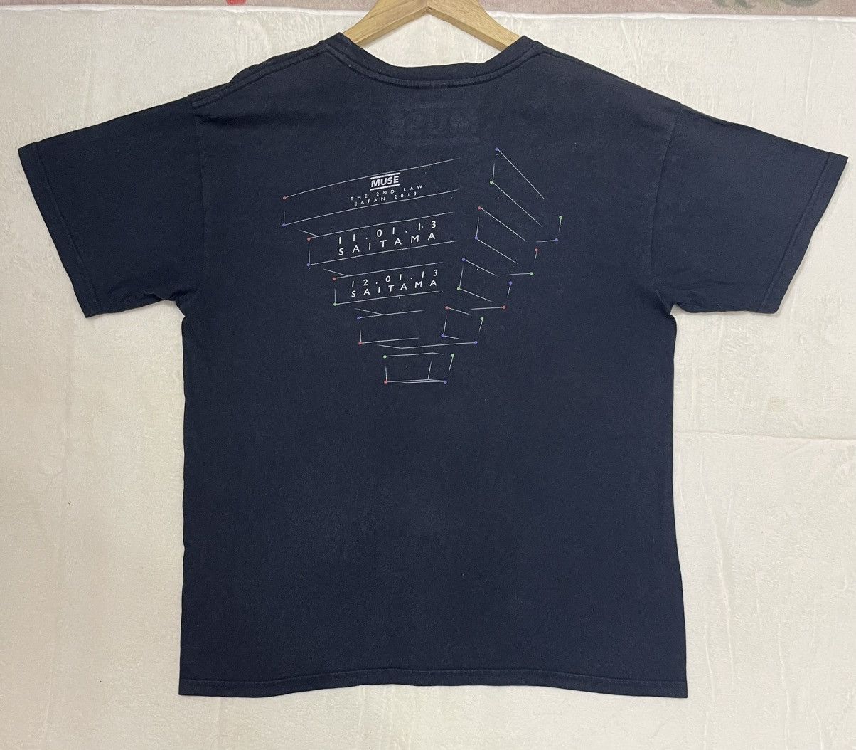 Band Tees ROCK BAND MUSE TOUR 2013 TSHIRT Size US L / EU 52-54 / 3 - 10 Thumbnail