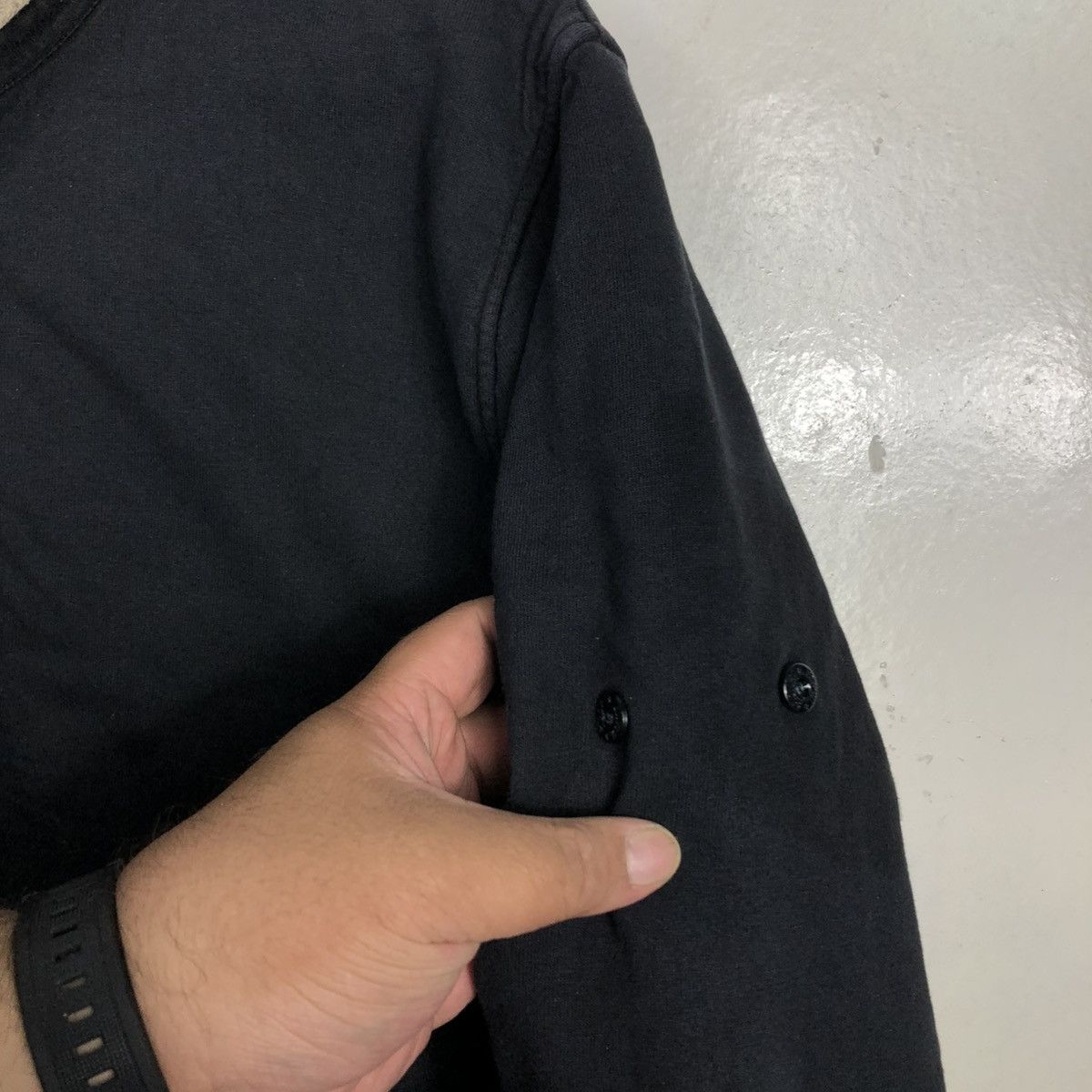 Stone Island 🔥VINTAGE WOOL ZIPPER JACKET STONE ISLAND DOUBLE LAYER Size US XL / EU 56 / 4 - 24 Thumbnail