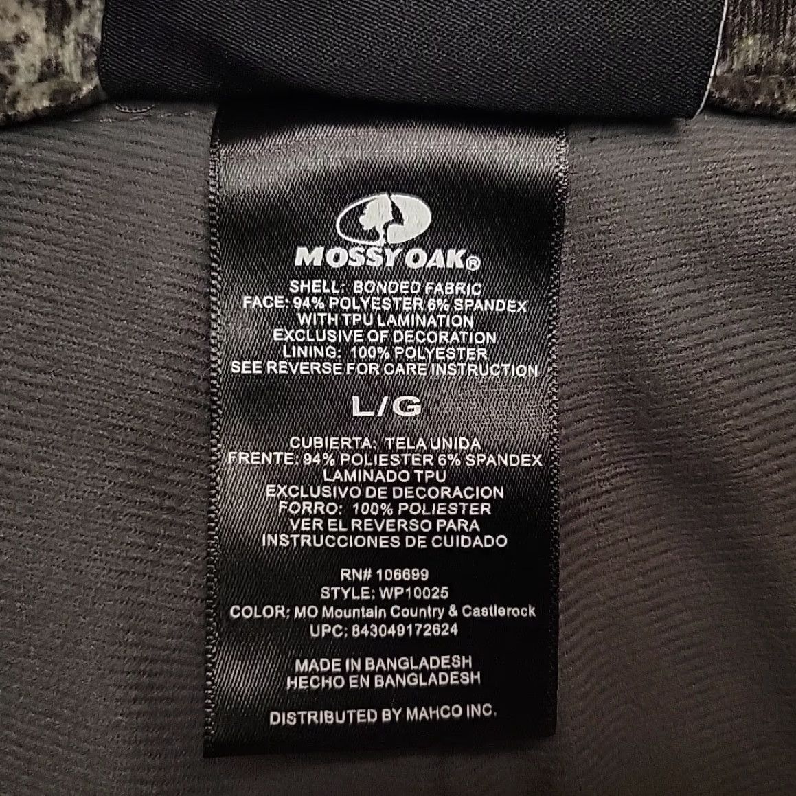Vintage Mossy Oak Scent Factor Camo Pants Men L Camouflage Cargo Insulated Lined Hunting Size US 33 - 7 Thumbnail