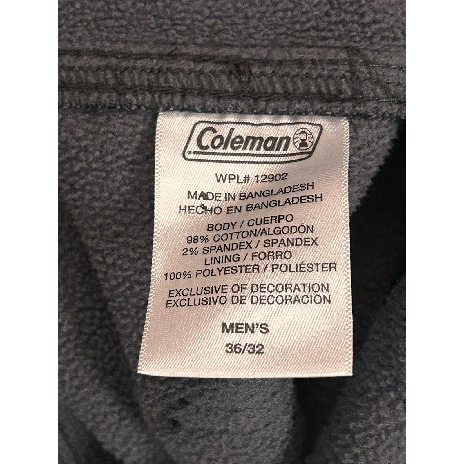Coleman Coleman Pants Black Sherpa Lined 36x32 Size US 36 / EU 52 - 7 Thumbnail