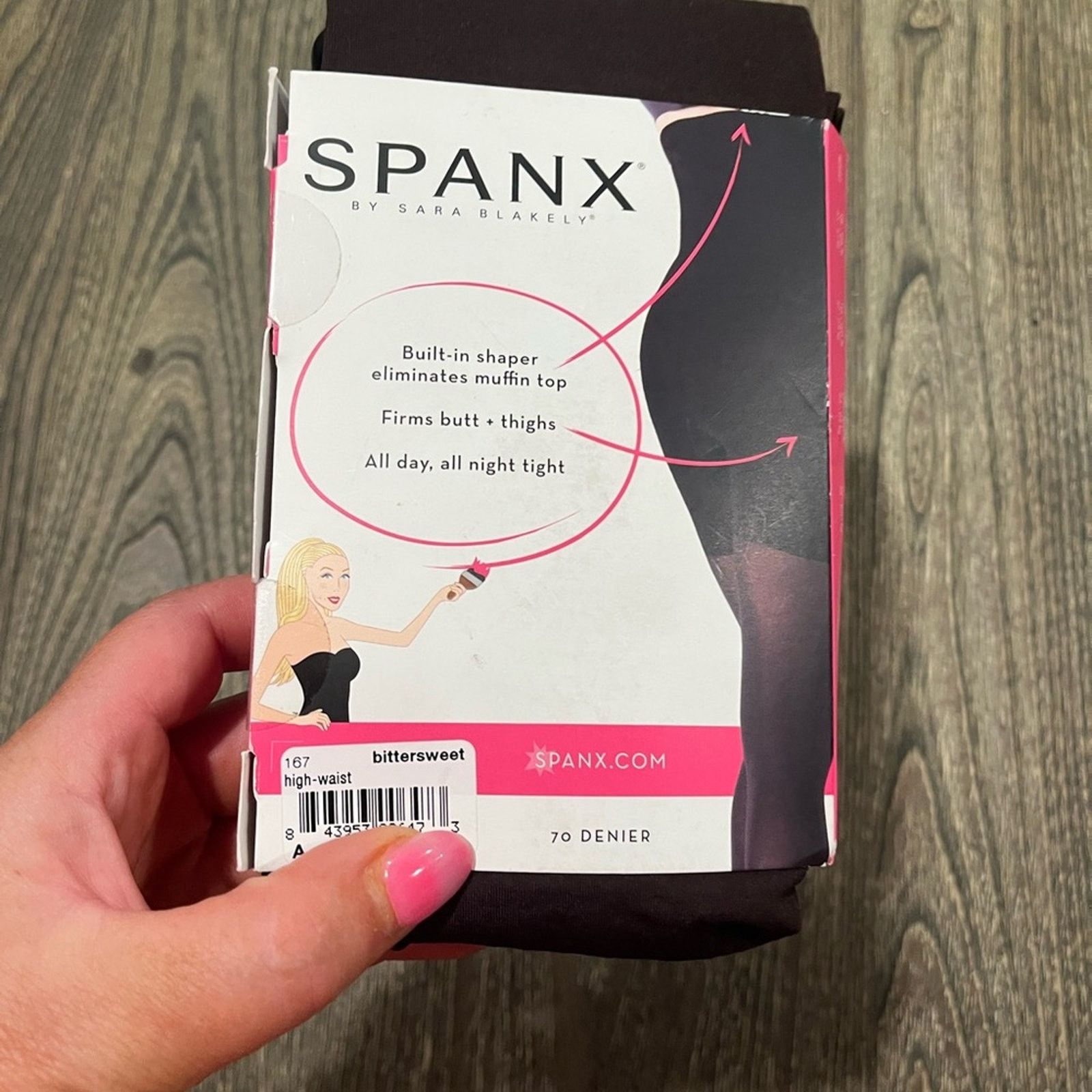 Spanx NWT Spanx High Waisted Tights 70 Denier Opaque All Day Sz A Size ONE SIZE - 3 Thumbnail