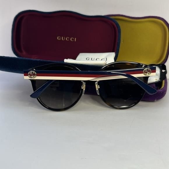 Gucci 💯 - New Authentic Gucci GG0416SK00355 GG0416SK Ladies Sungl Size ONE SIZE - 9 Thumbnail