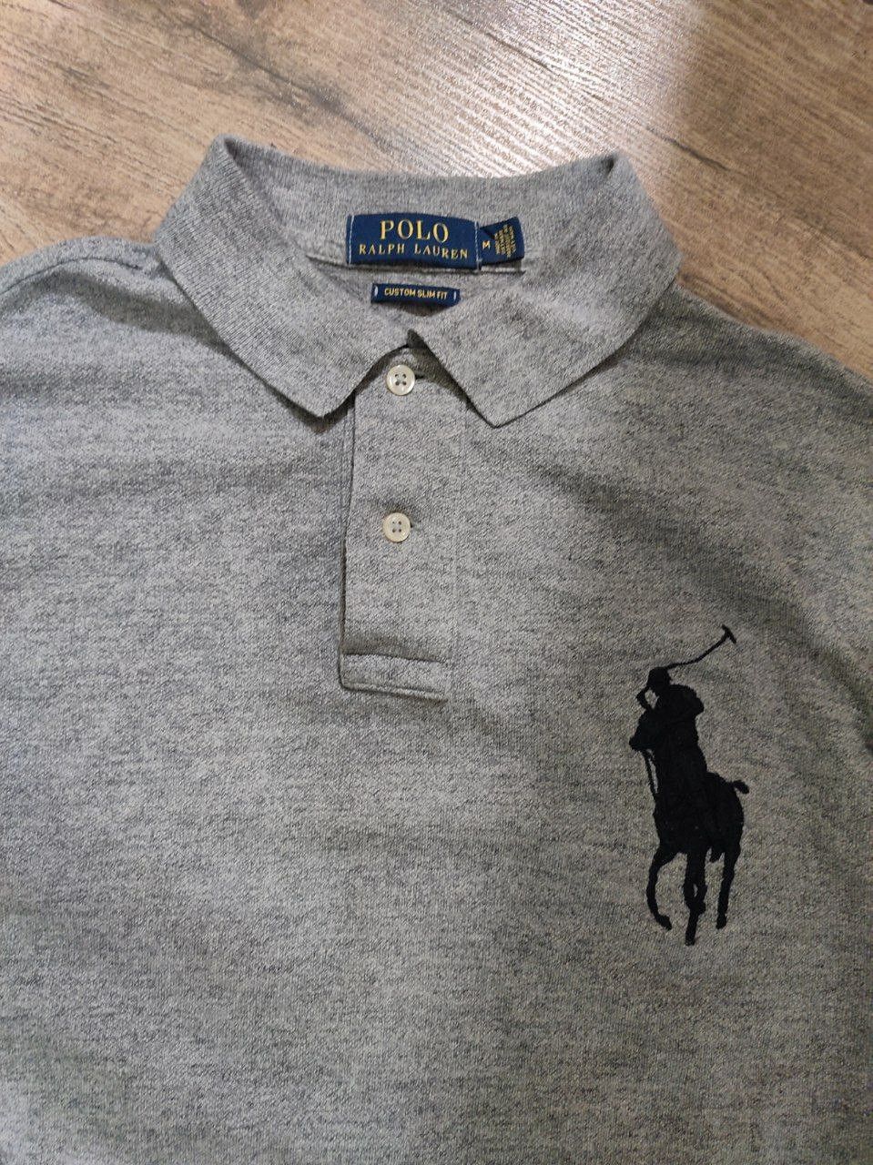 Polo Ralph Lauren Polo Ralph Lauren Anthracite long sleeve polo shirt M size Size US M / EU 48-50 / 2 - 3 Thumbnail