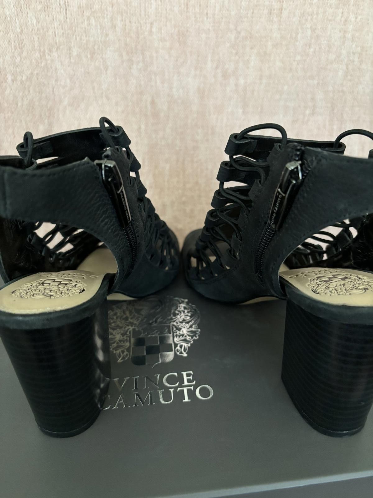 Vince Camuto Vince Camuto Sexy Heels - Leather - 7M Size US 7 / IT 37 - 4 Thumbnail