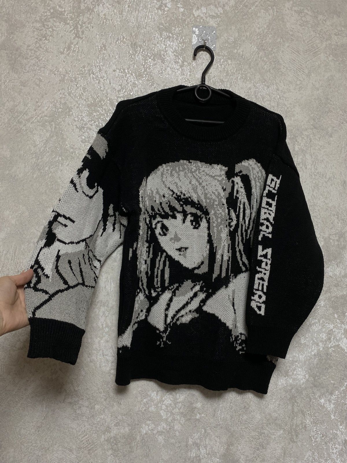 Anime Sexy Anime vintage over print sweater y2k Size US S / EU 44-46 / 1 - 3 Thumbnail