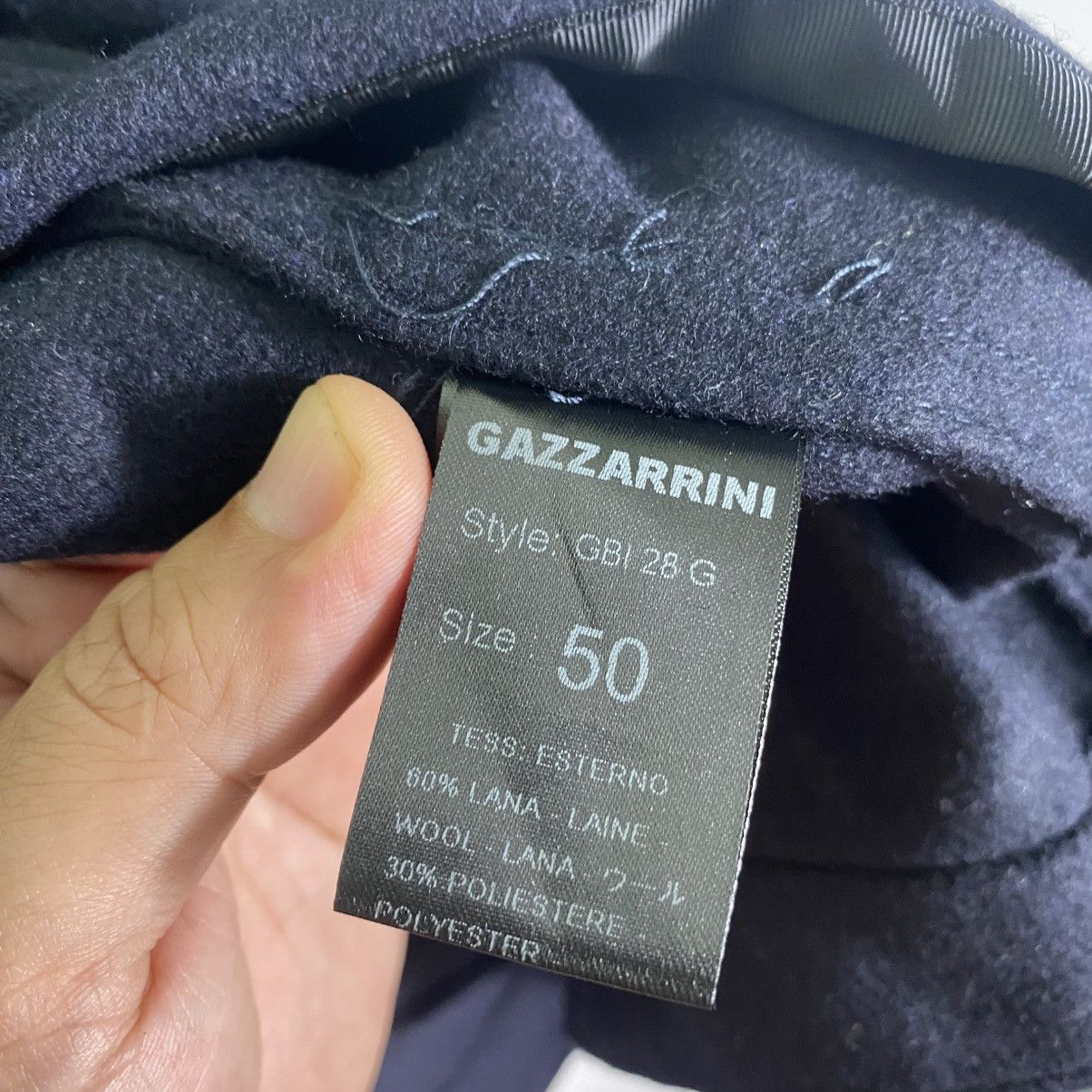 Designer Gazzarrini Wool Boxy Short Coat Button Jacket Size 50 Size US M / EU 48-50 / 2 - 7 Thumbnail