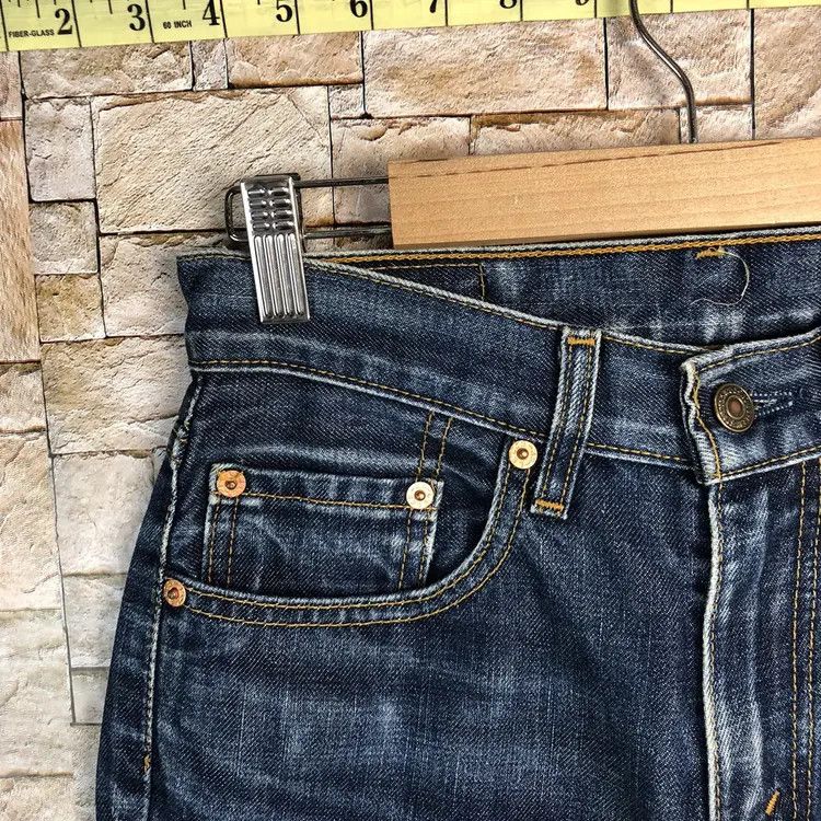 Levi's DL 553 Levis patchwork Distressed ripped Denim jeans #A135 Size US 28 / EU 44 - 8 Thumbnail
