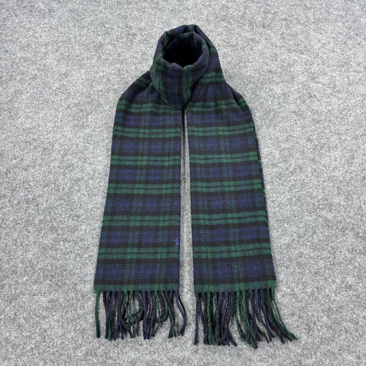 Polo Ralph Lauren × Vintage Polo Ralph Lauren Scarf # D750 # Muffler # Neckwear Size ONE SIZE - 1 Thumbnail