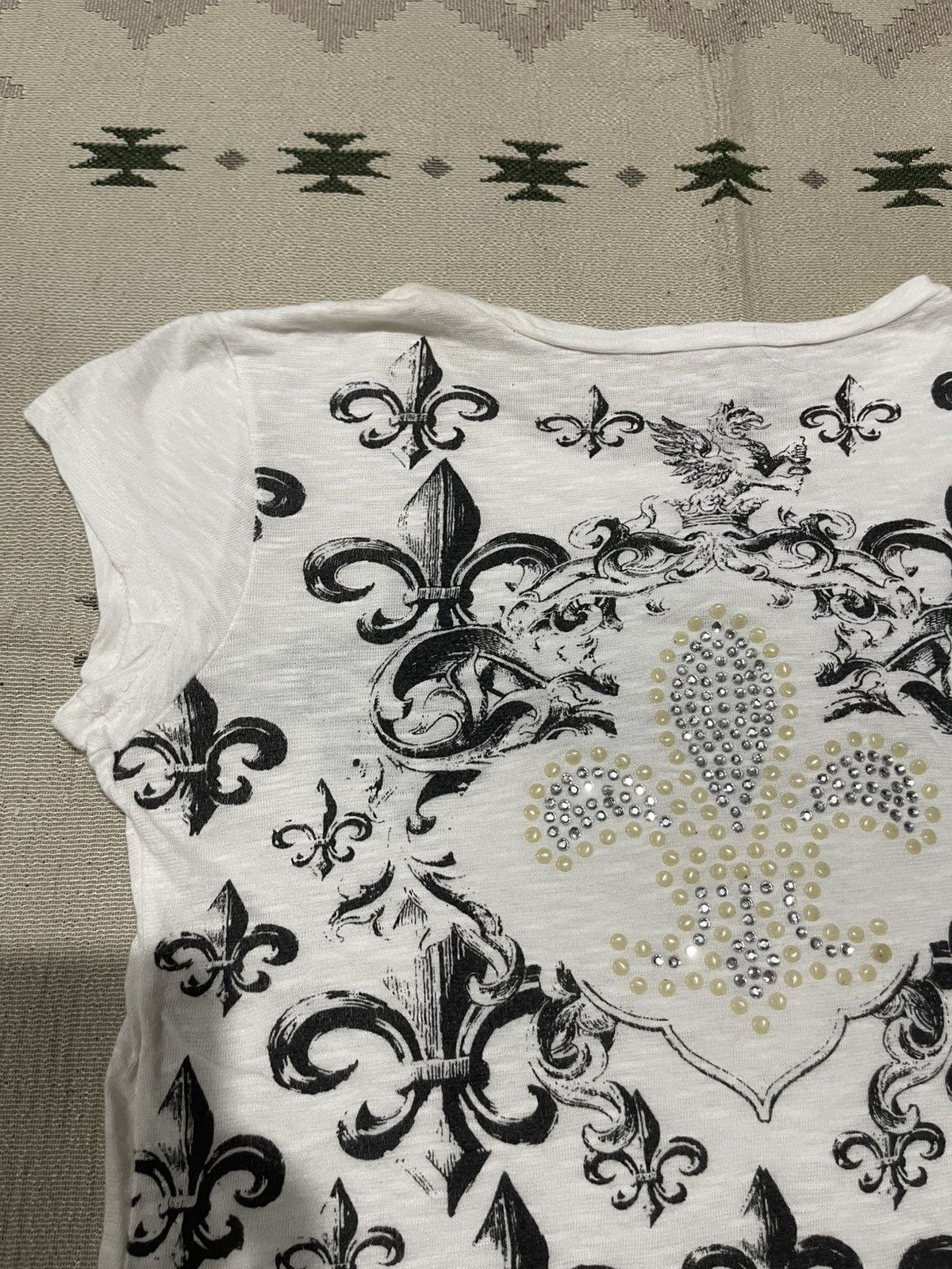 If Six Was Nine 2000s JACOB FLEUR DE LIS SHIRT RARE DESIGN Size M / US 6-8 / IT 42-44 - 13 Thumbnail
