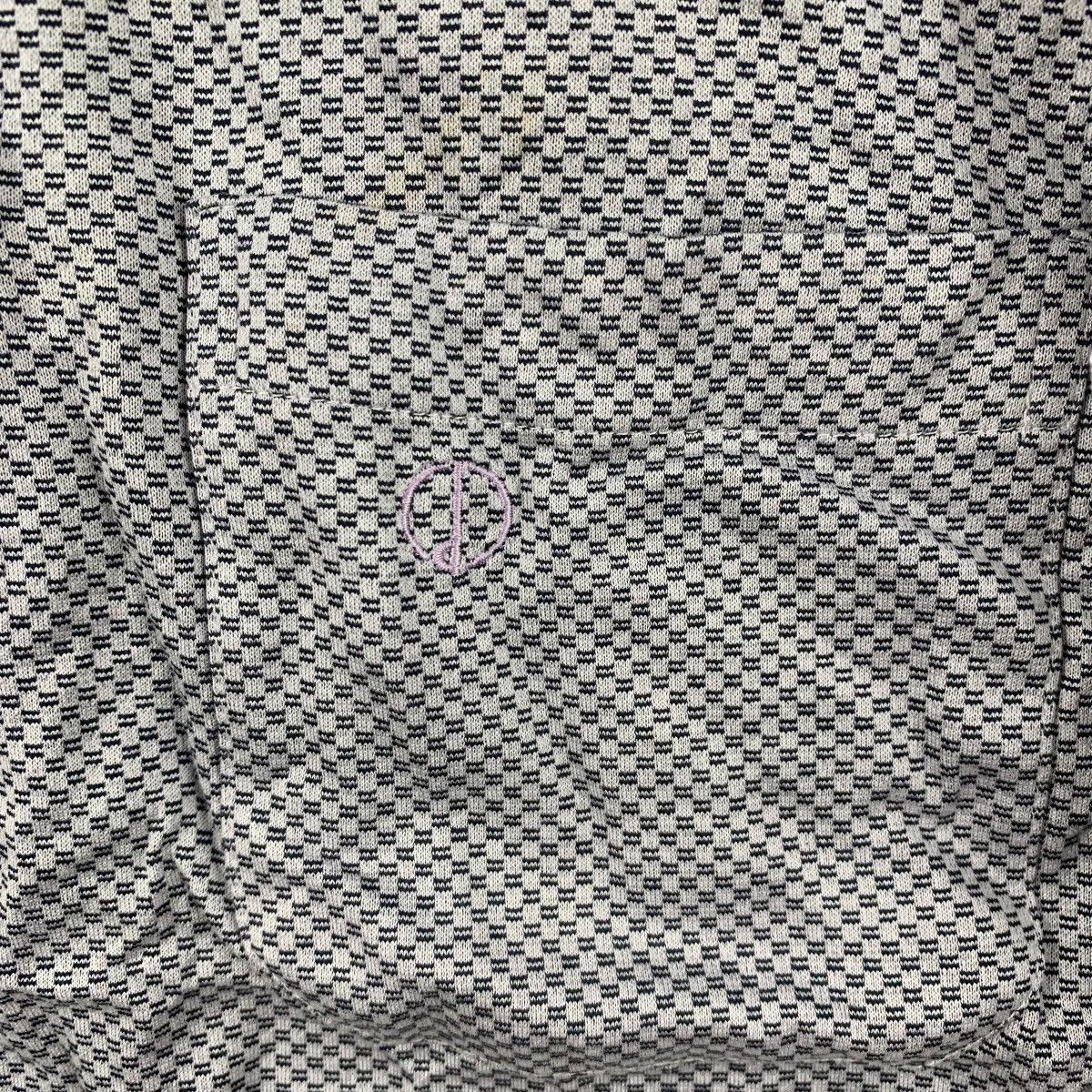 Alfred Dunhill Vintage DUNHILL LONDON Monogram Mercerised Cotton Tee Size US M / EU 48-50 / 2 - 3 Thumbnail