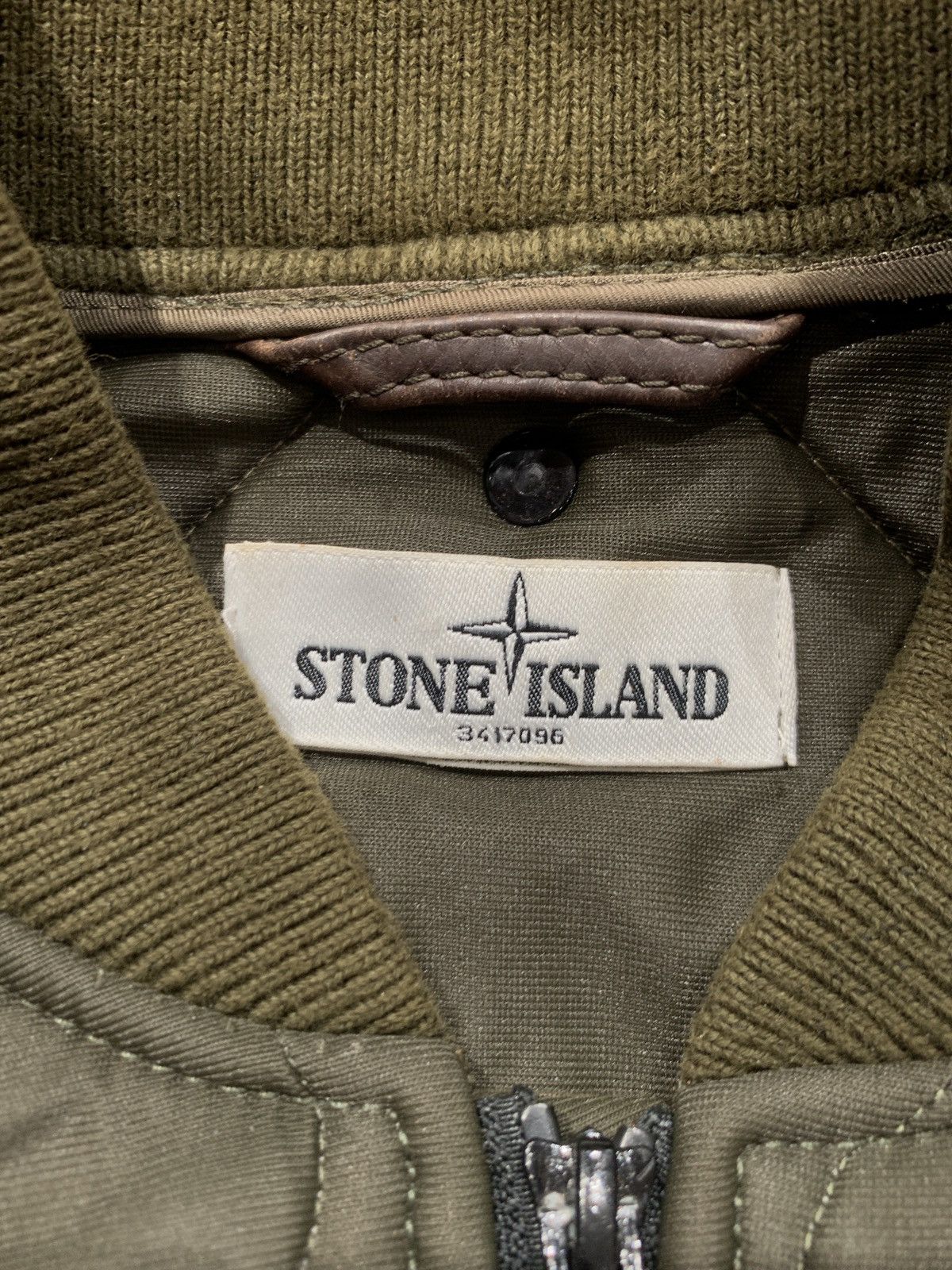 Designer × Stone Island Stone island 30th anniversary leather vest jacket Size US S / EU 44-46 / 1 - 18 Thumbnail