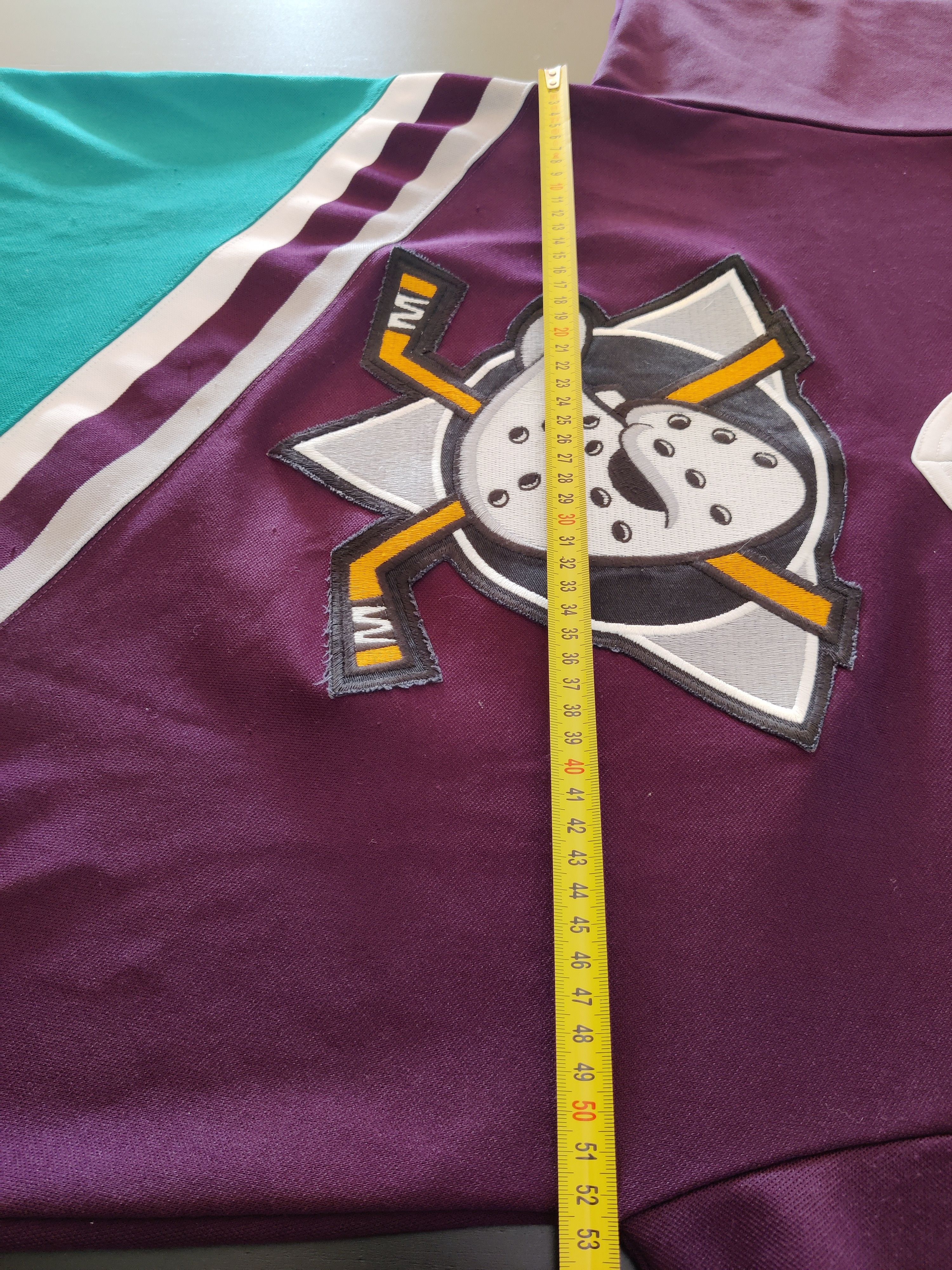 Ccm CCM Mighty Ducks NHL Jersey Vintage 90s Eggplant S Size US S / EU 44-46 / 1 - 9 Thumbnail